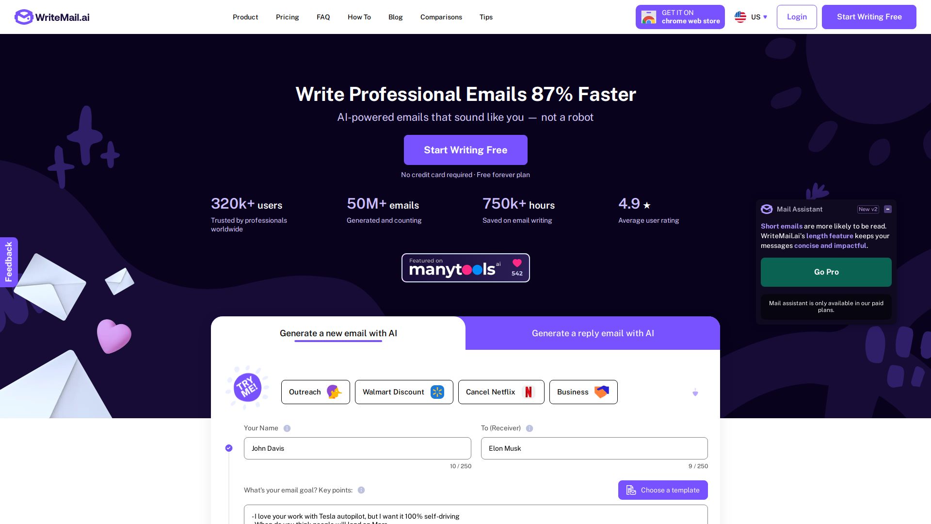WriteMail.ai