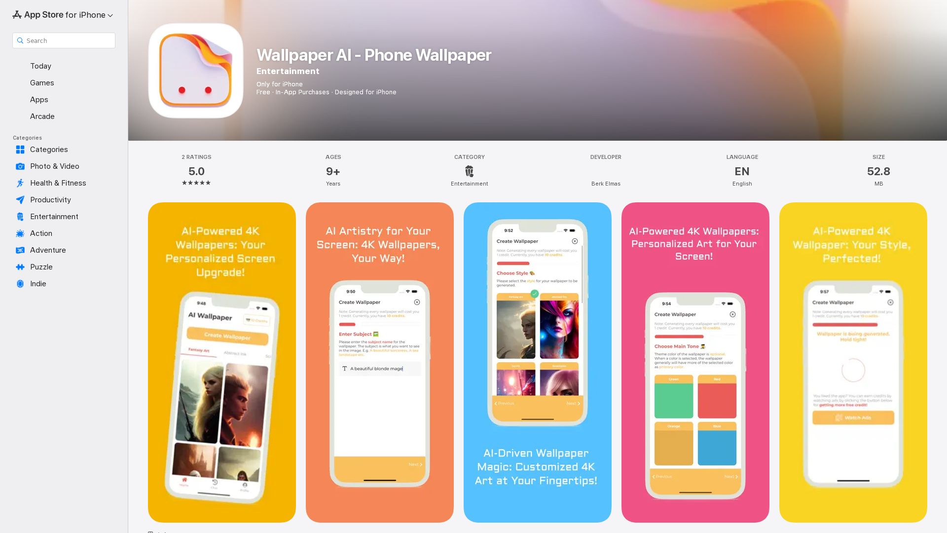 Wallpaper AI - AI Generated Wallpapers