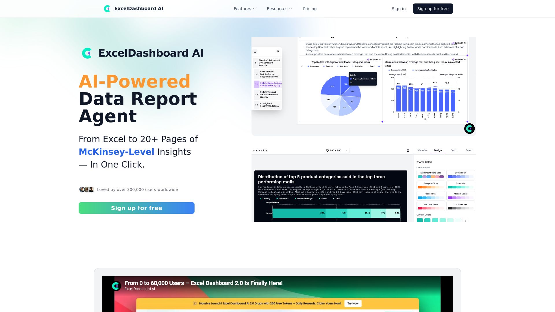 ExcelDashboard AI