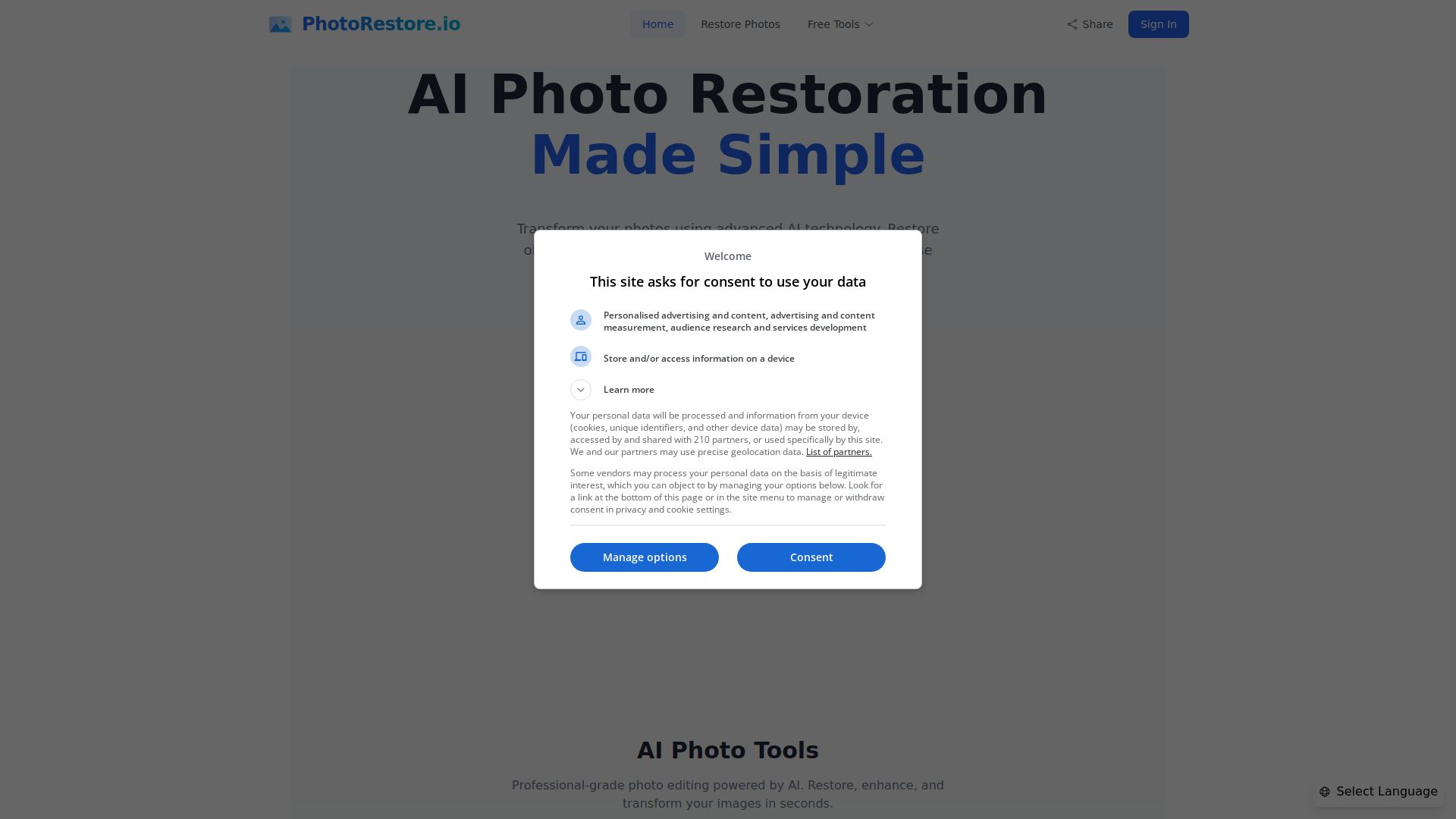 Photo Restore