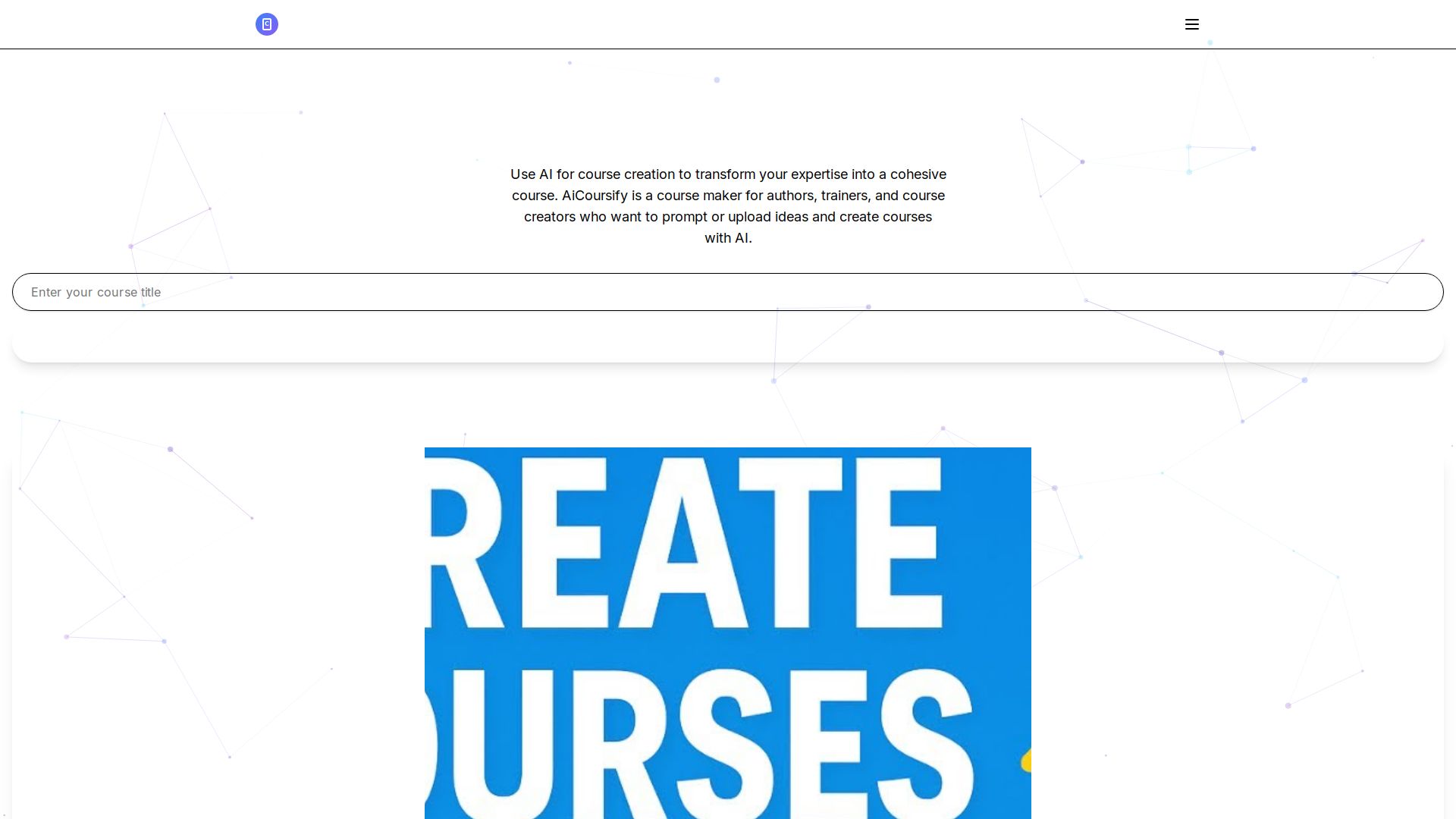 CreateAiCourse