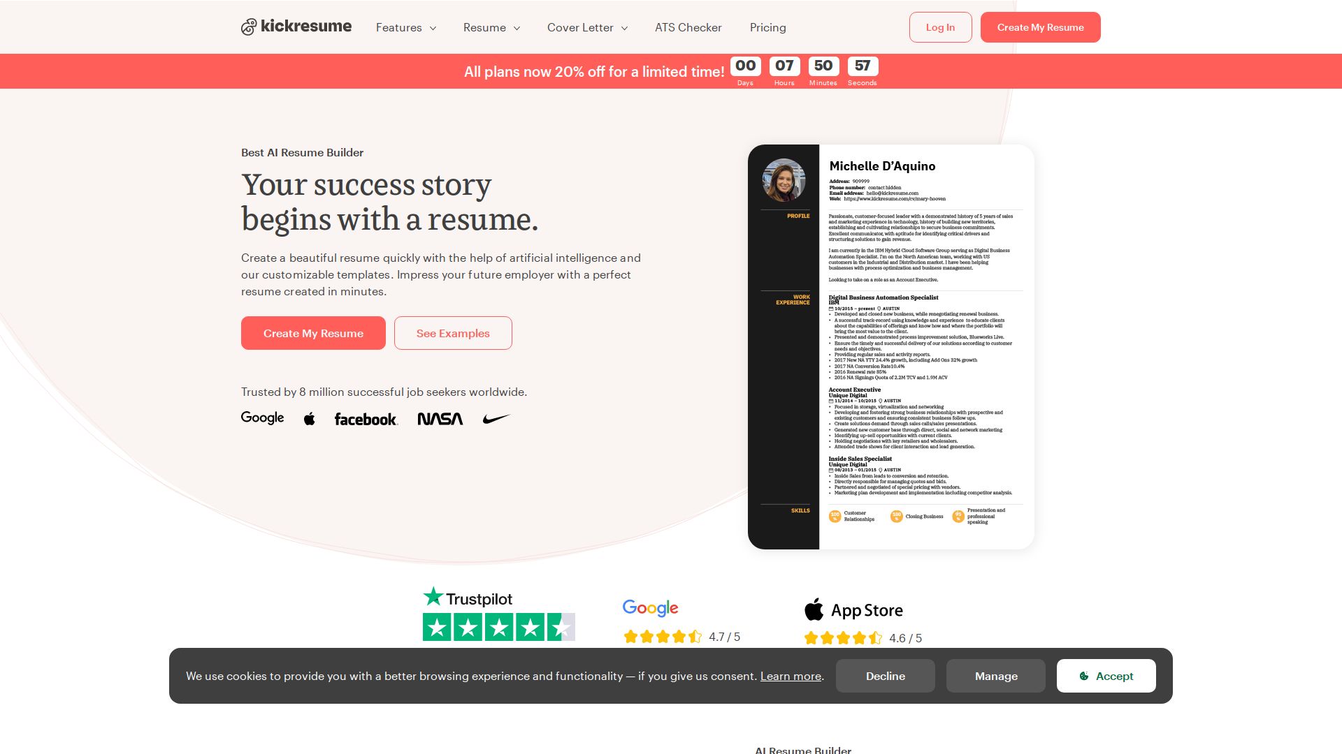 Kickresume