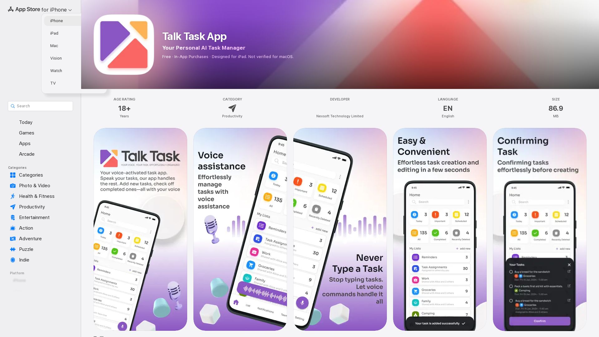Talk Task