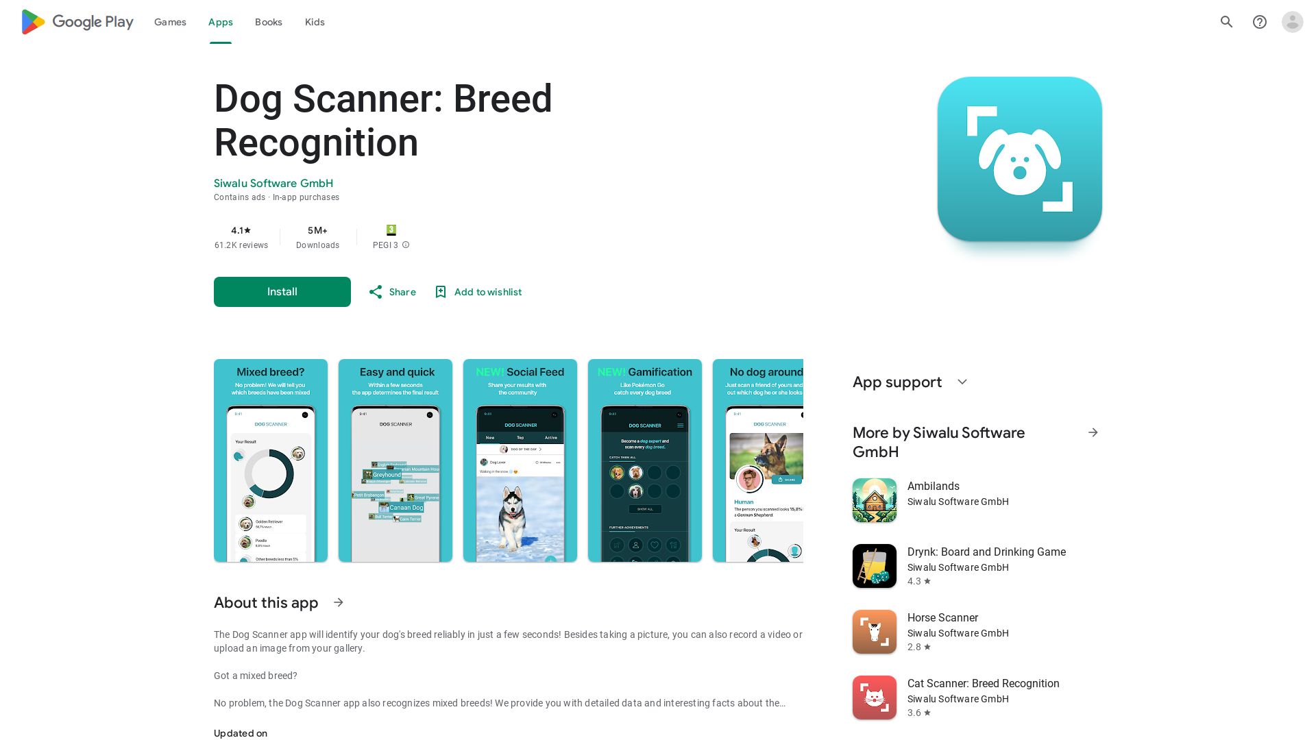 Dog Scanner