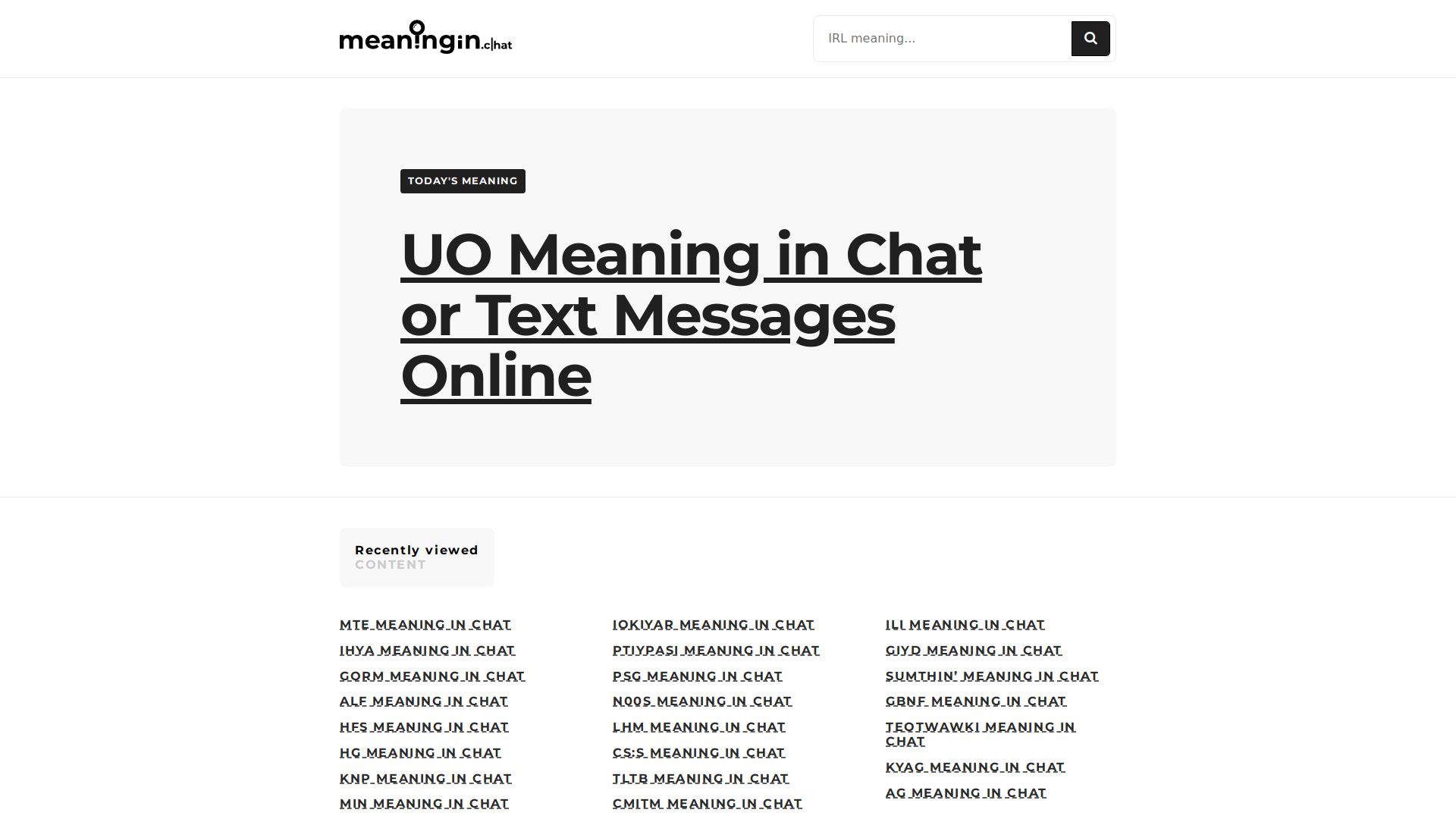 MeaningIn.Chat