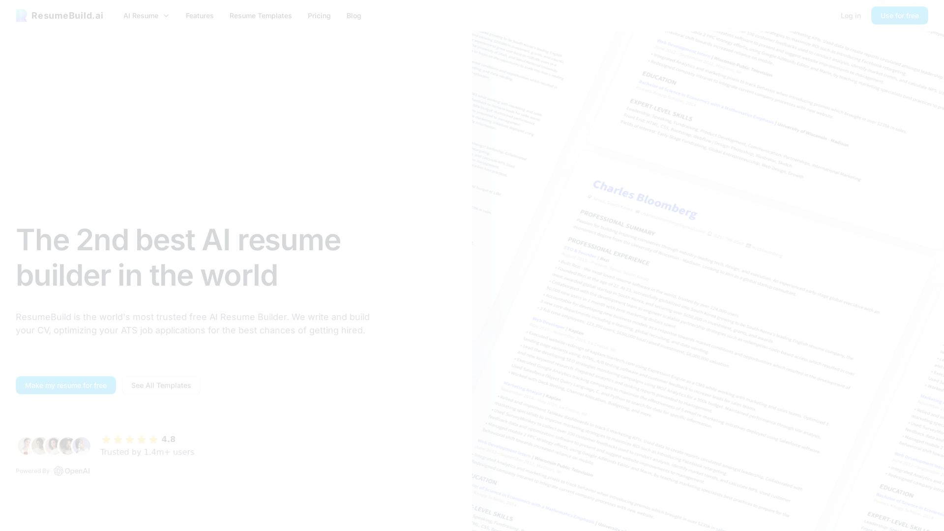 ResumeBuild