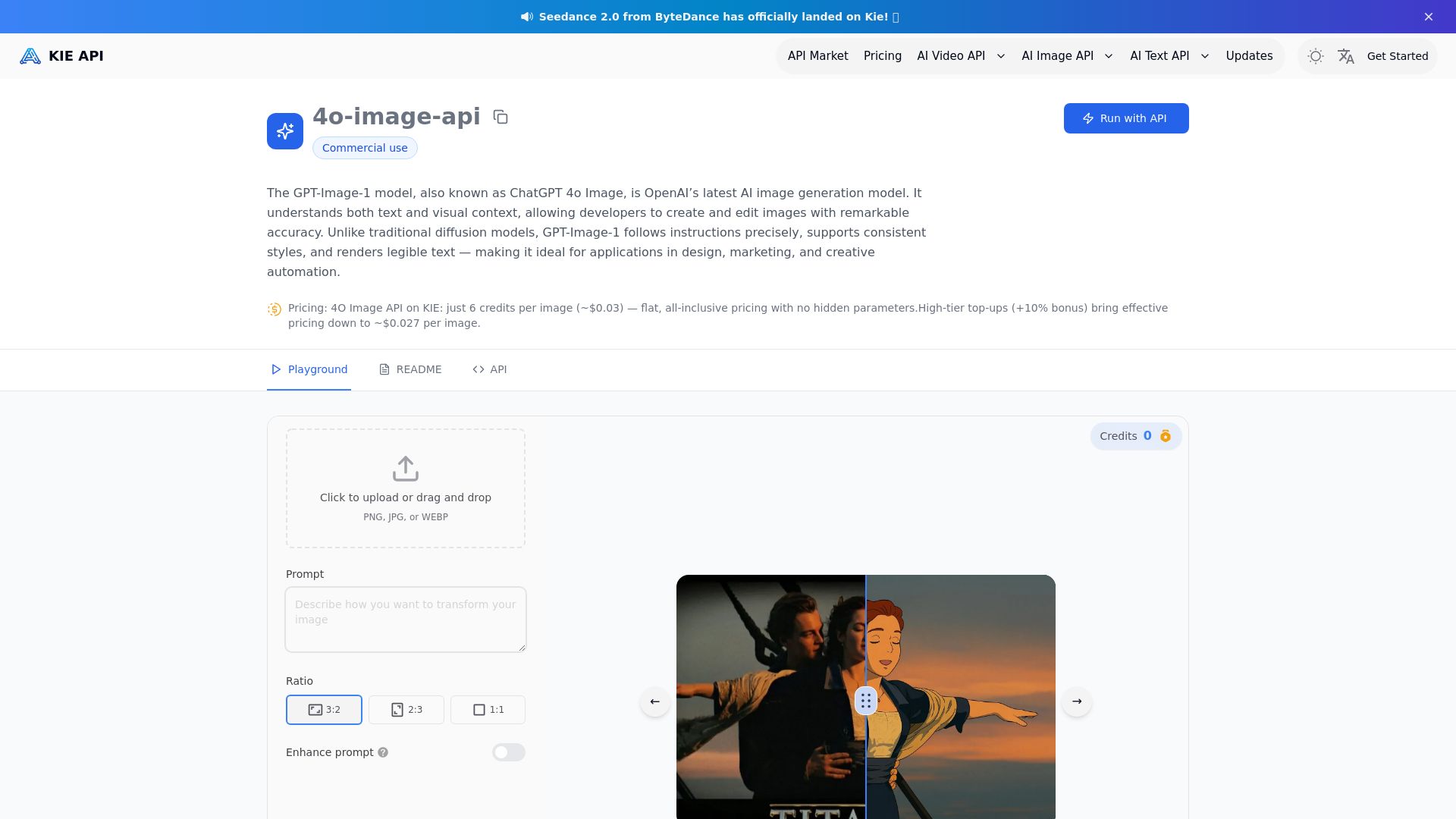 Kie.ai: Affordable and Reliable 4o Image API(The latest released)