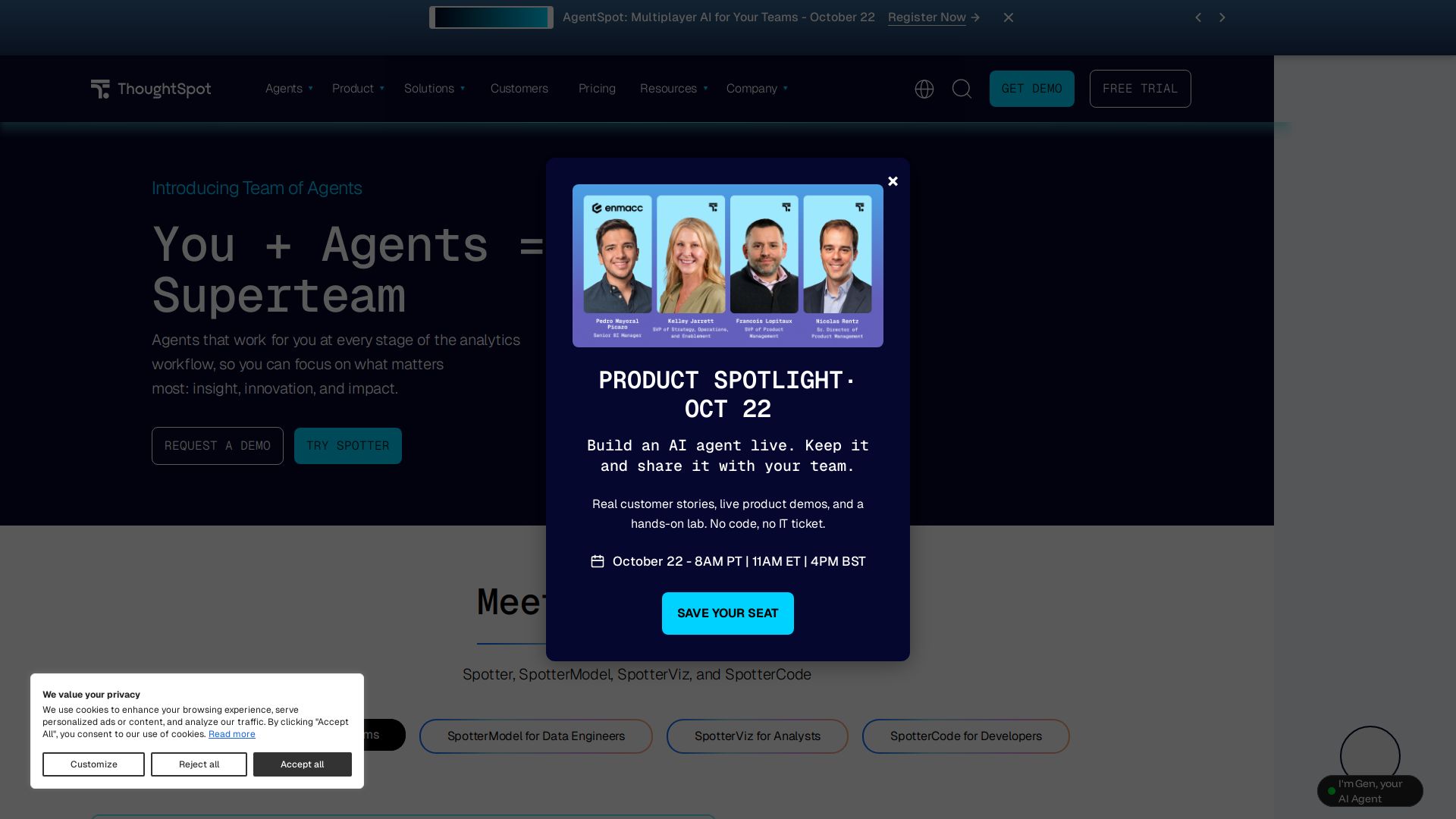 ThoughtSpot Sage