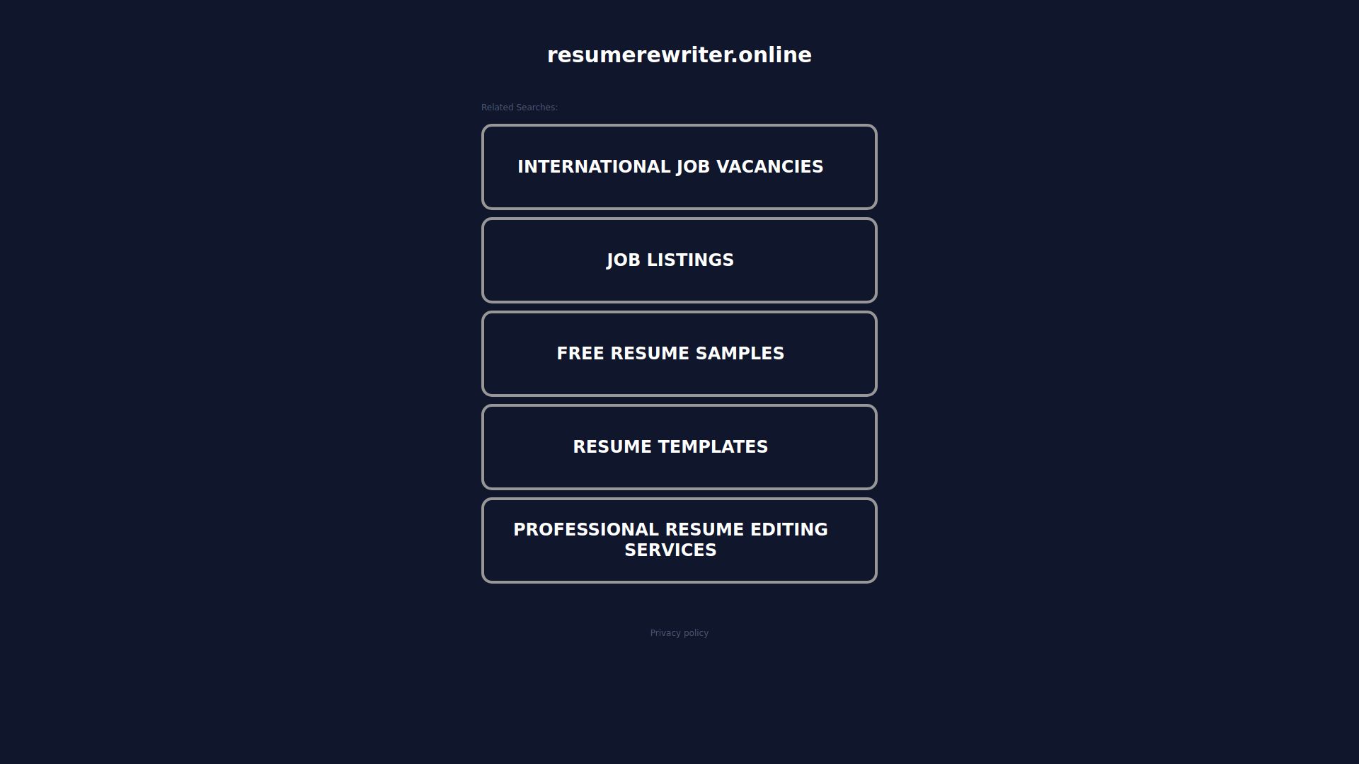 Resume Rewriter AI