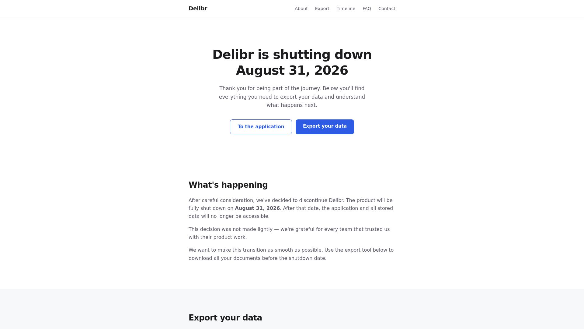 Delibr