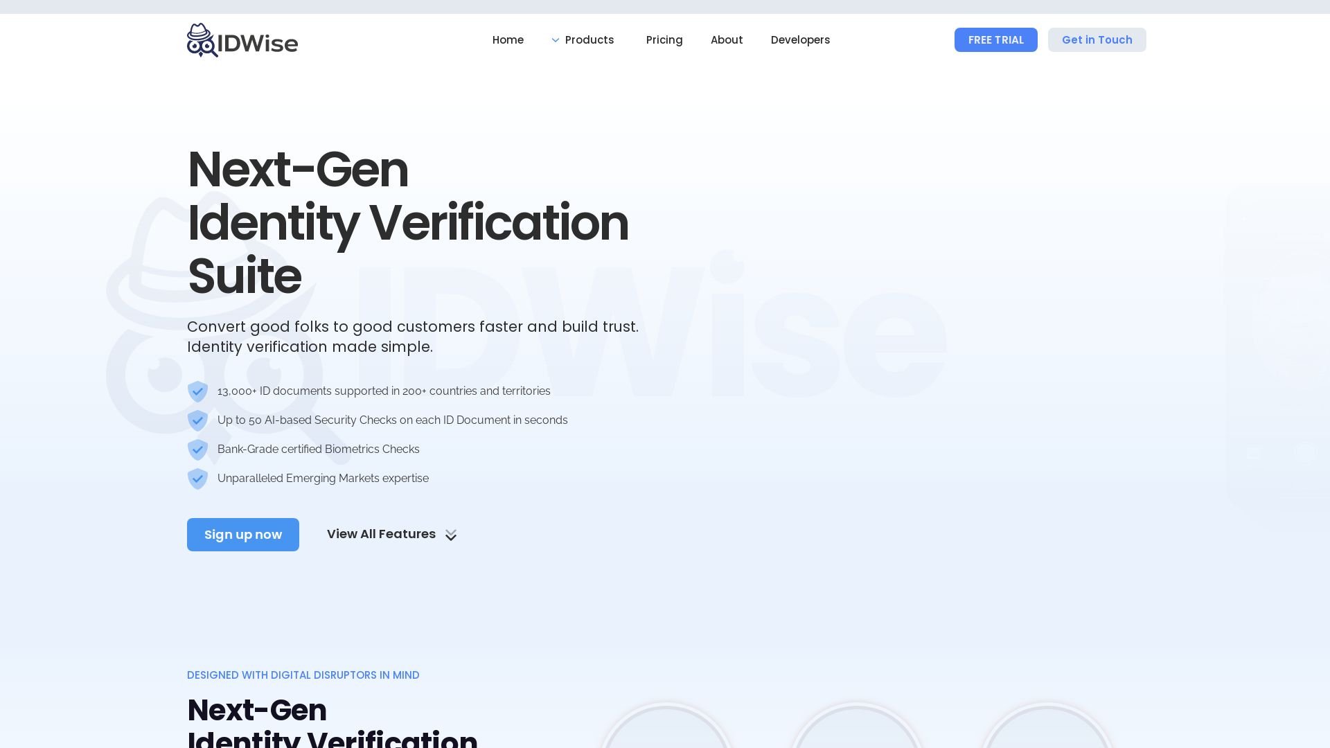IDWise Identity Verification, eKYC & AML