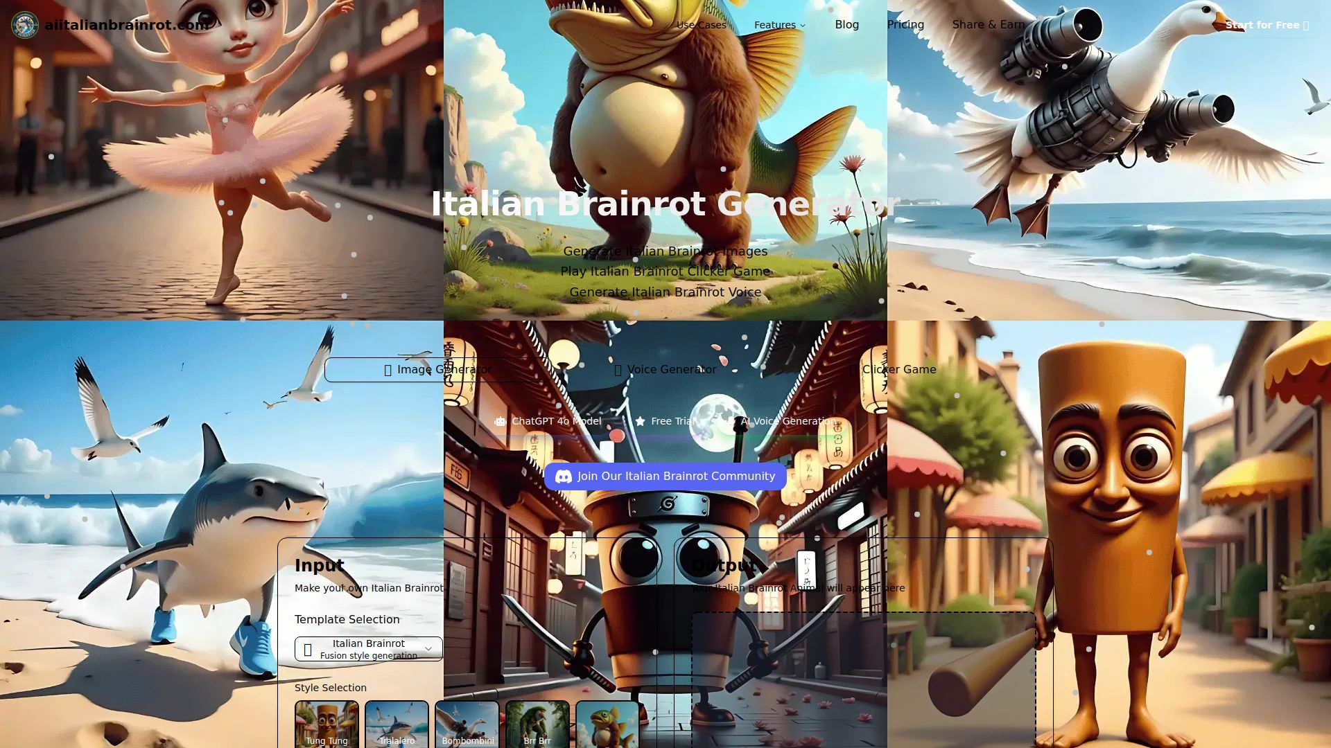 Italian Brainrot Generator