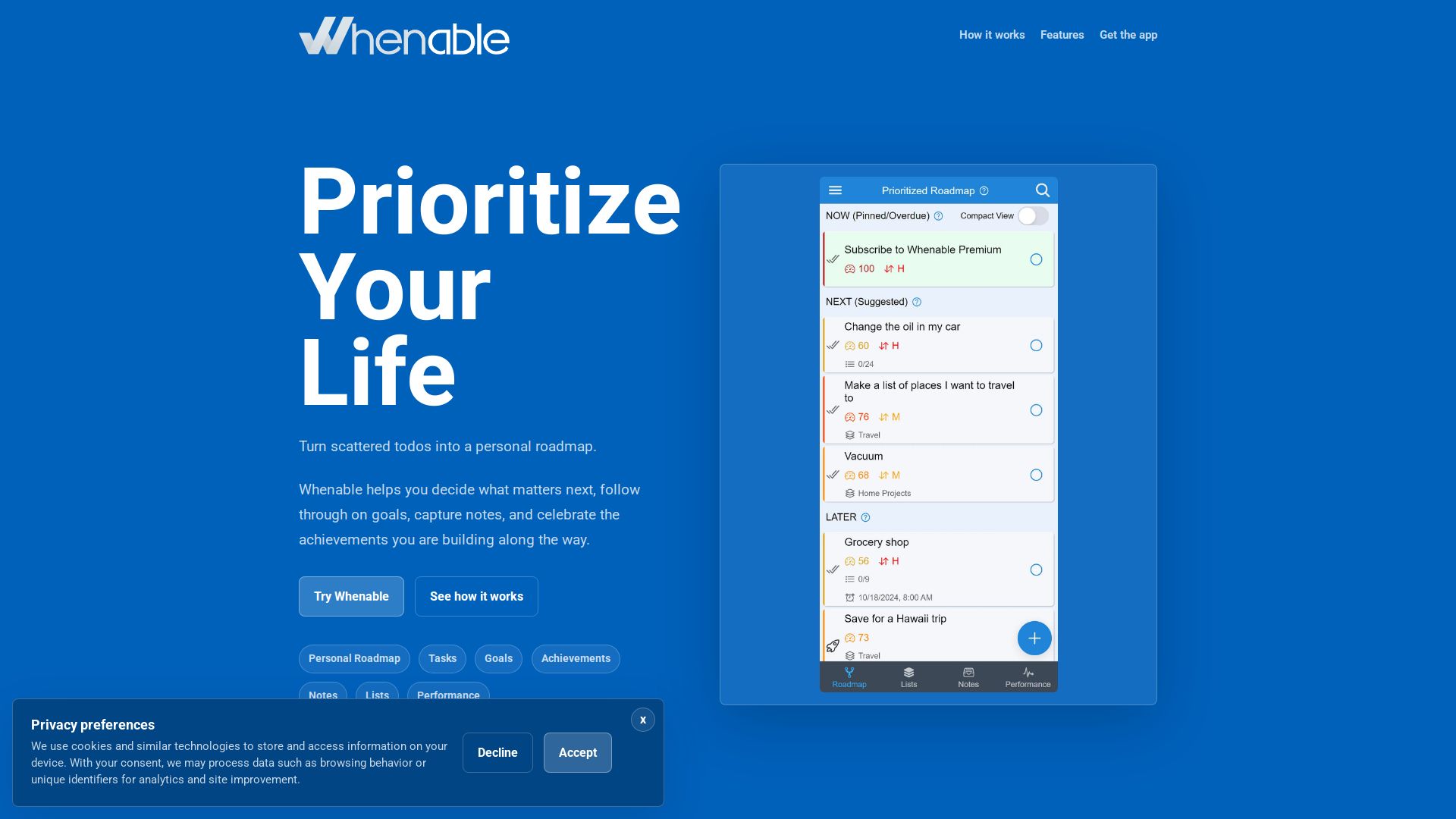 Whenable