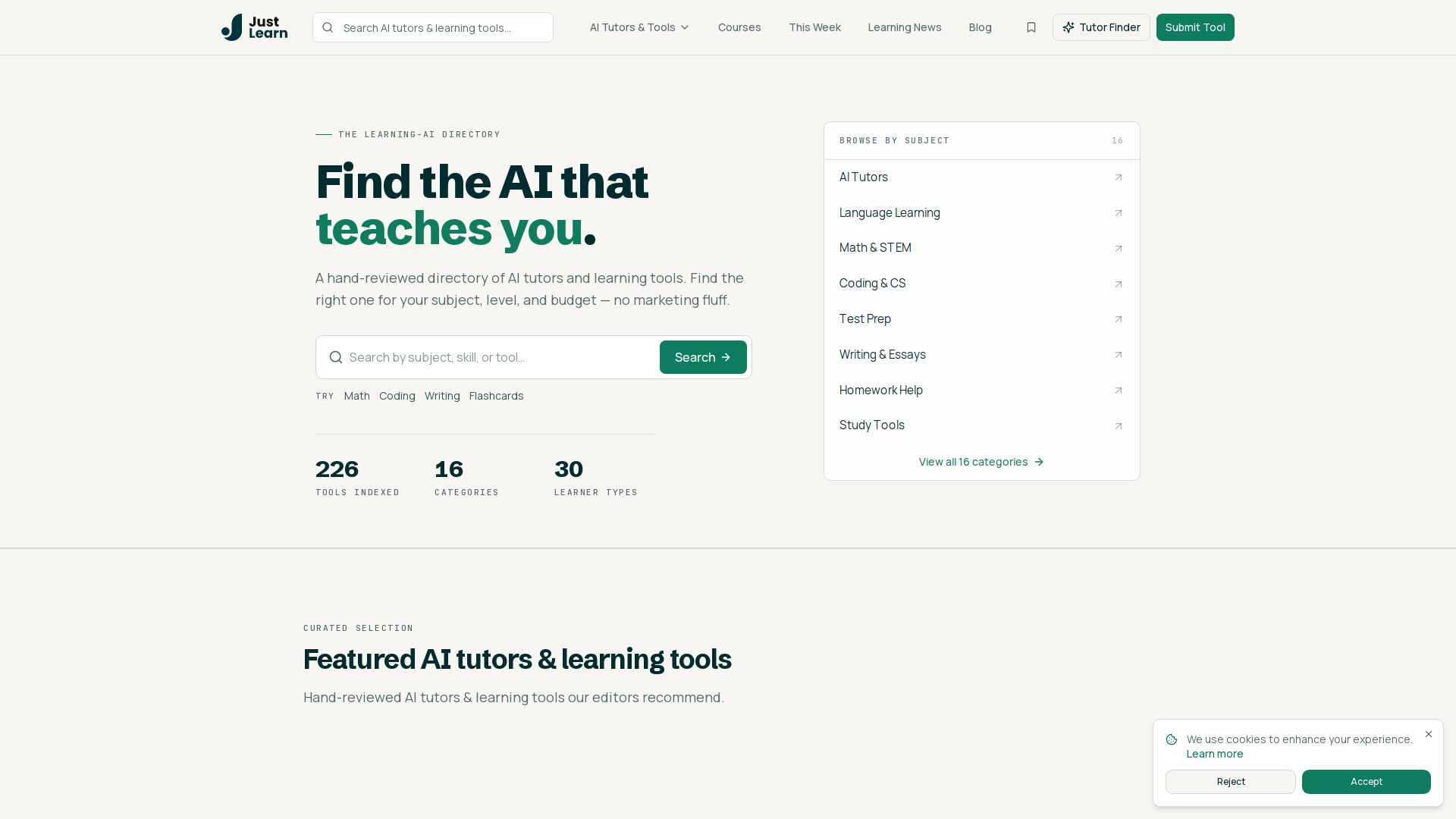 JustLearn
