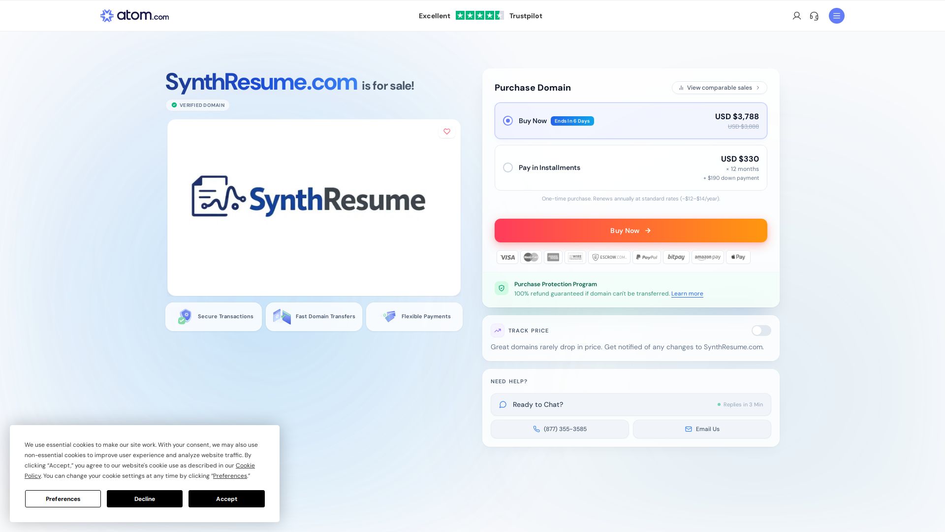 Synth Resume