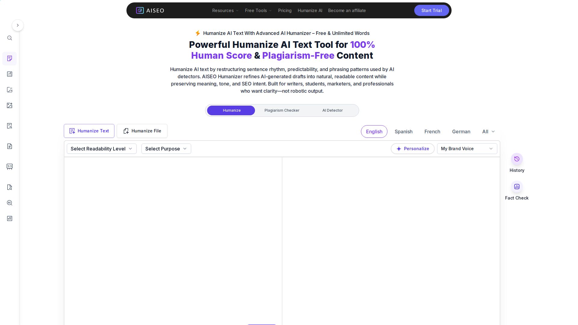 AISEO humanizer