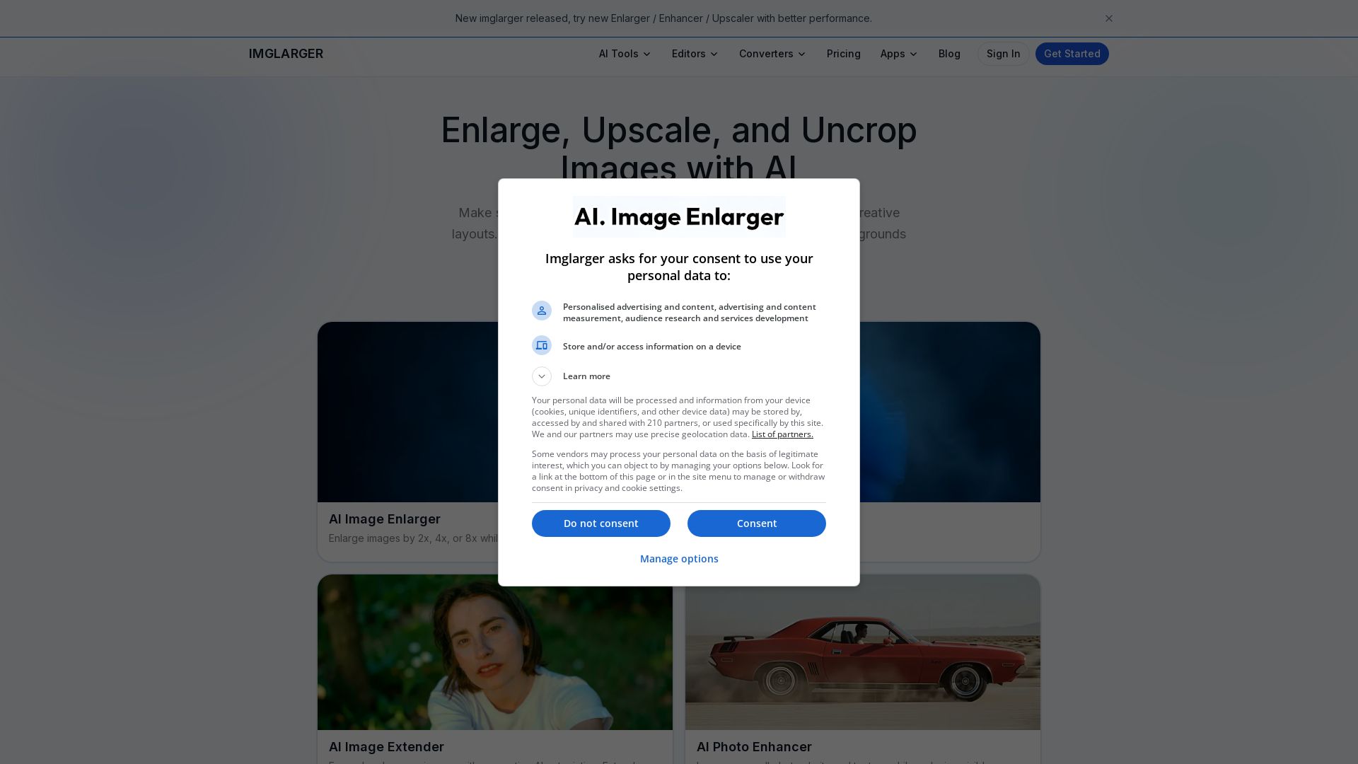 AI Image Enlarger
