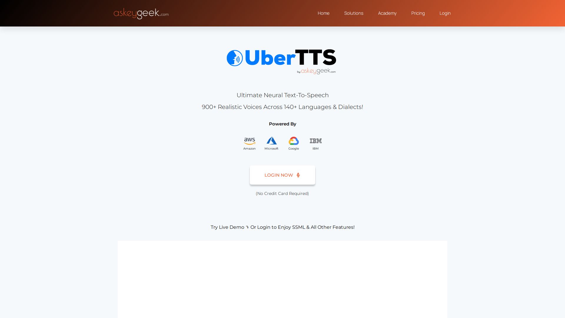 UberTTS