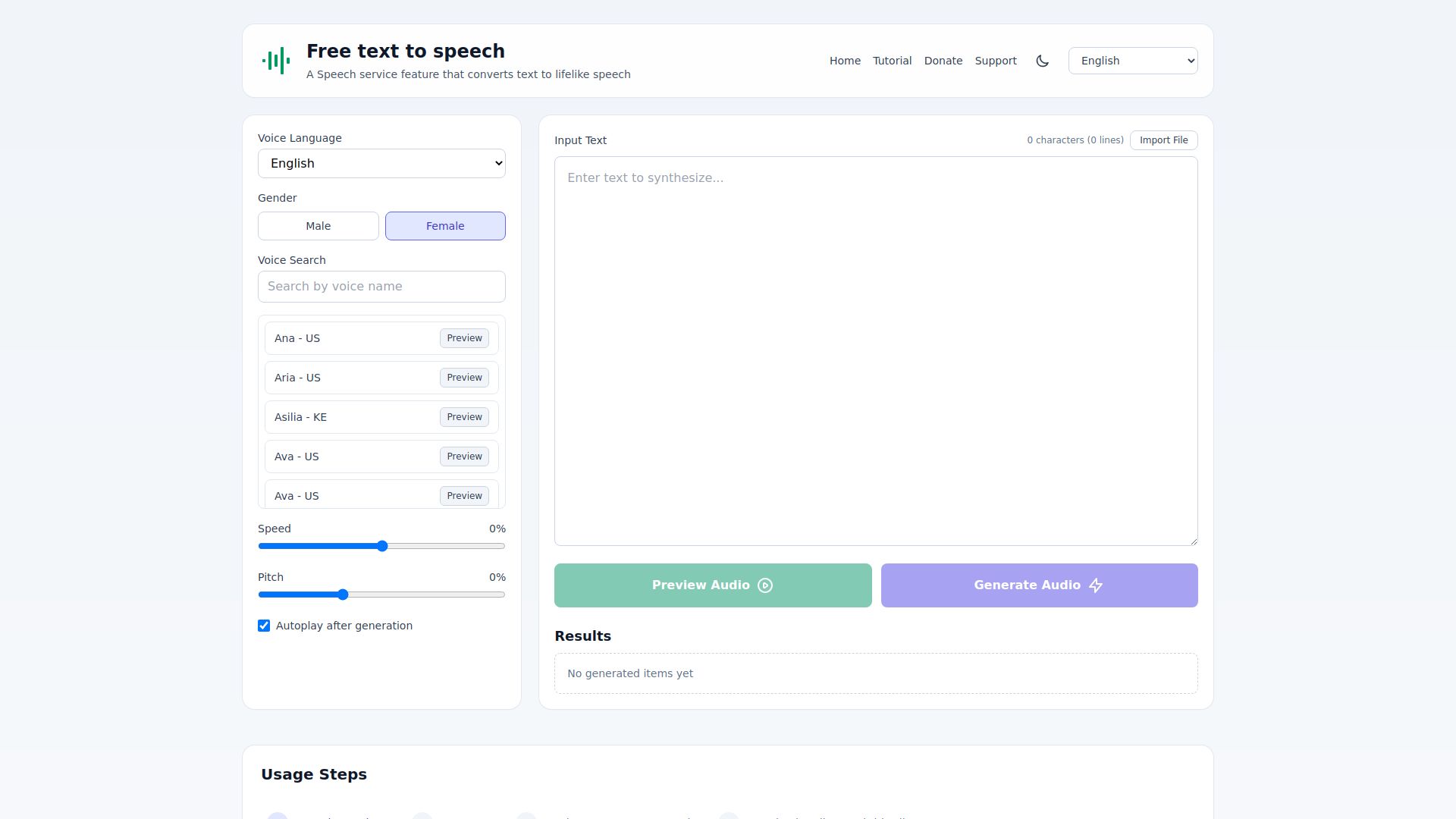 Free Text To Speech Online