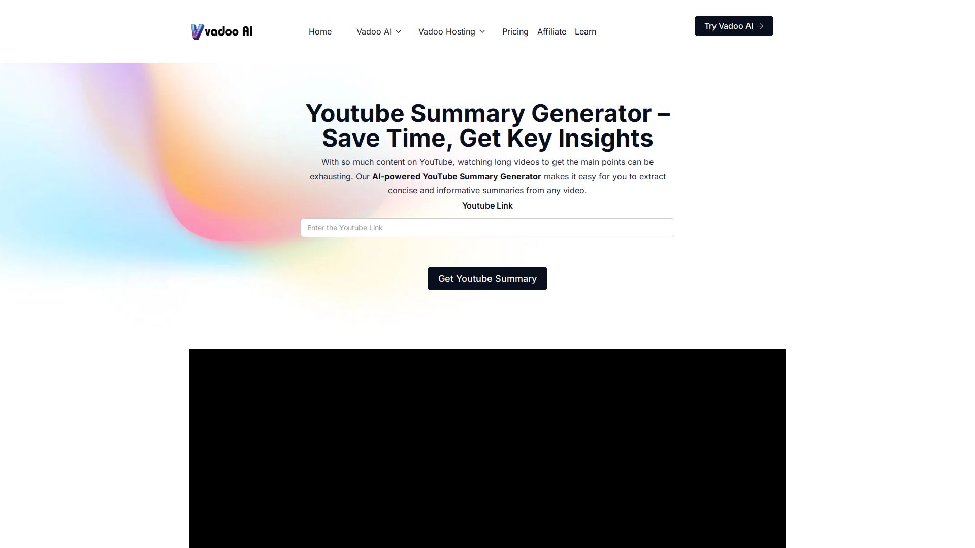 Youtube Summary Generator