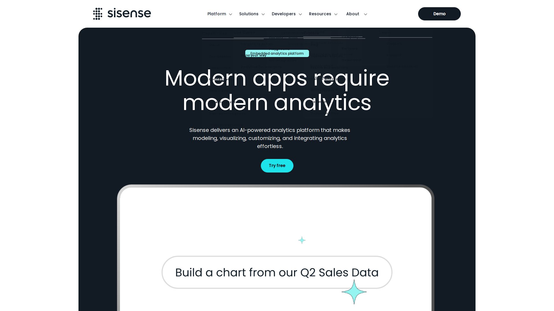 Sisense Fusion Analytics Platform