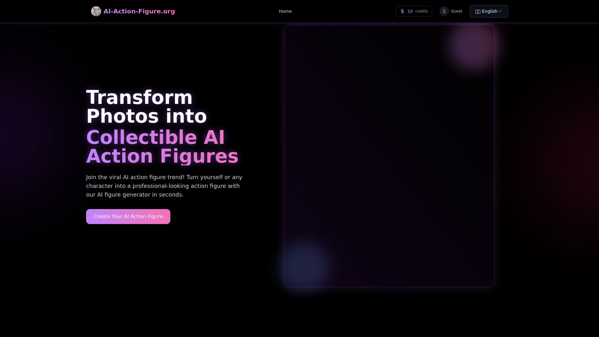 AI Action Figure Creator | Transform Photos into Action Figures