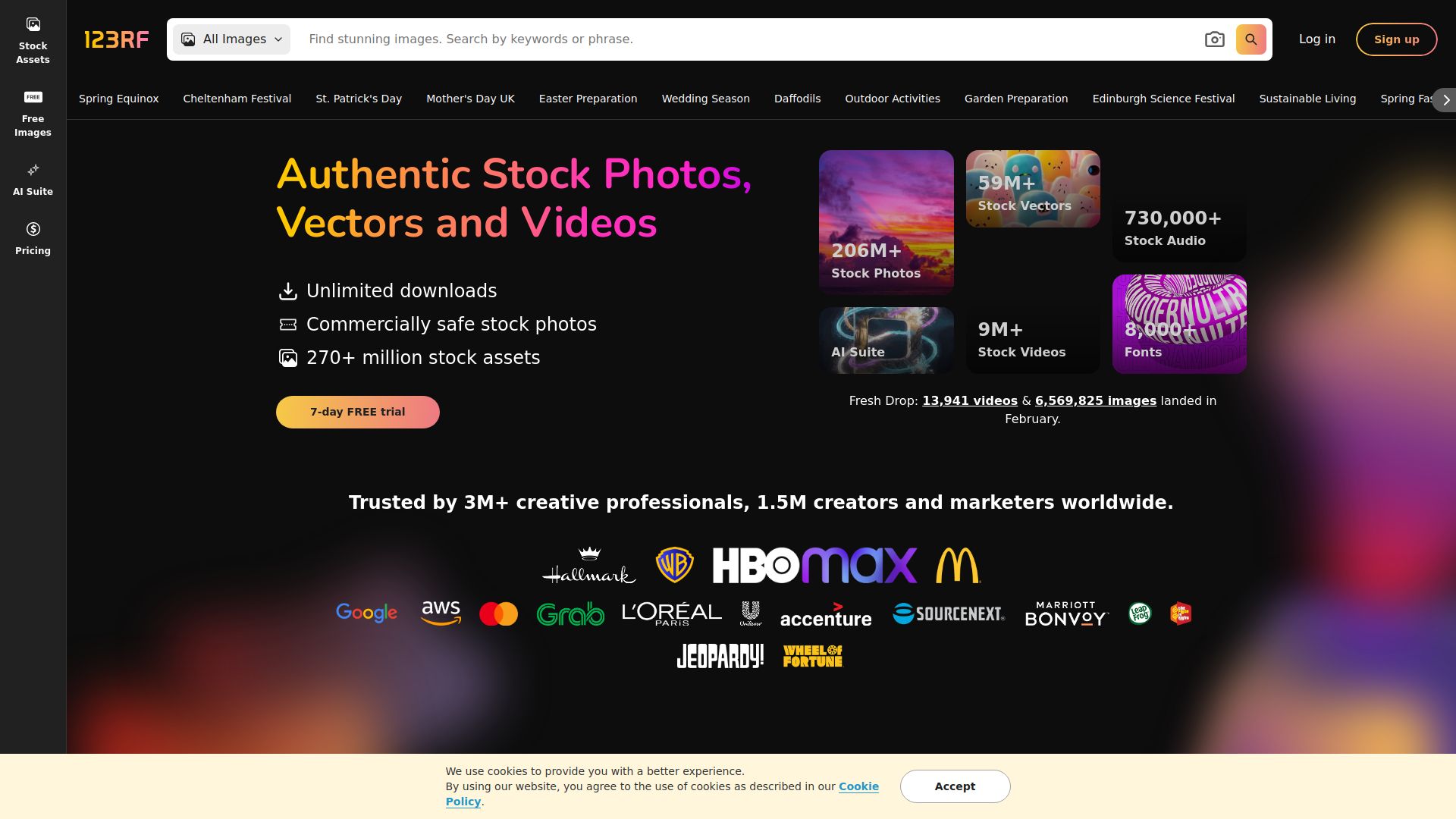 123RF AI Search Engine