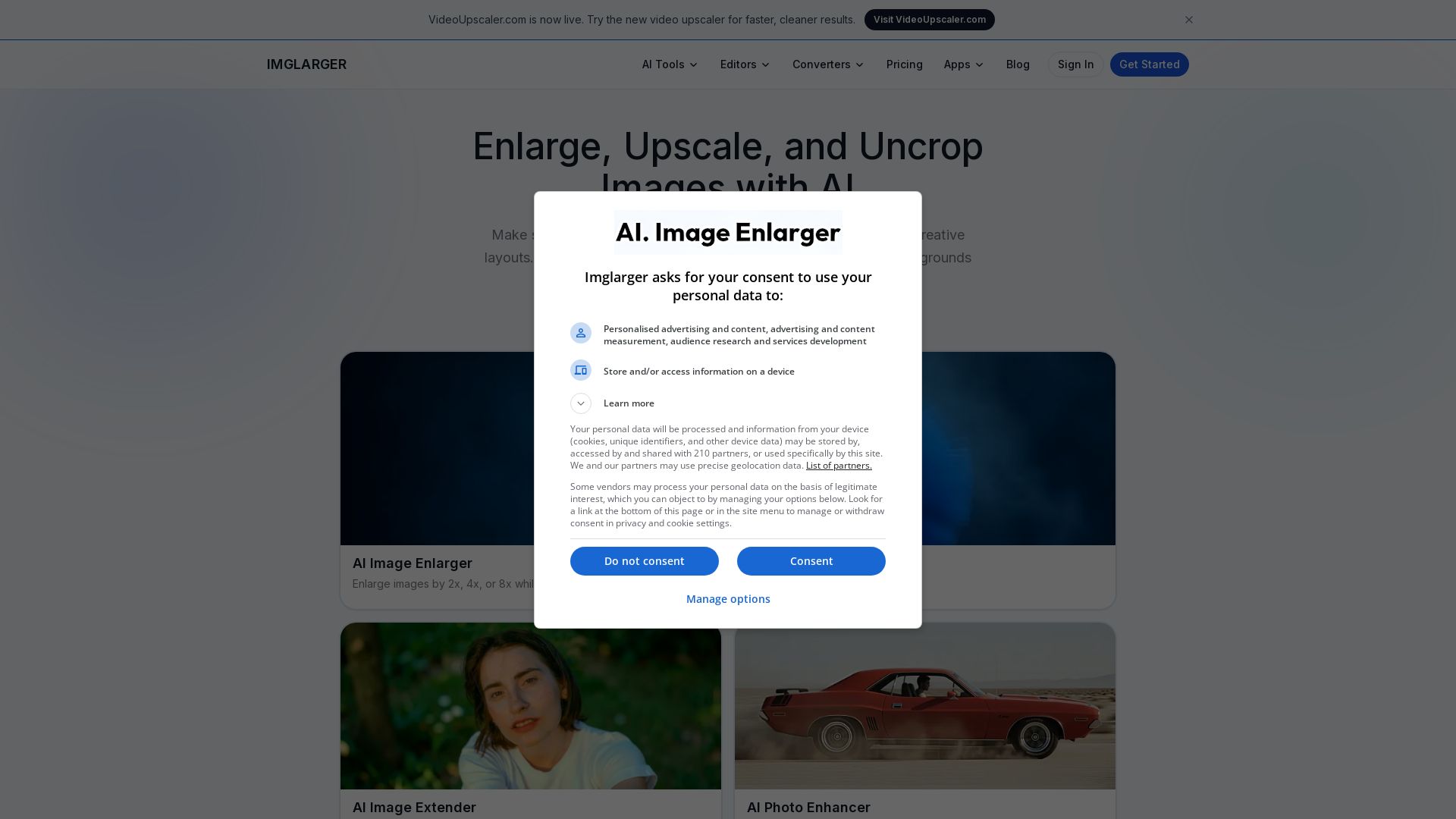 AI Image Enlarger