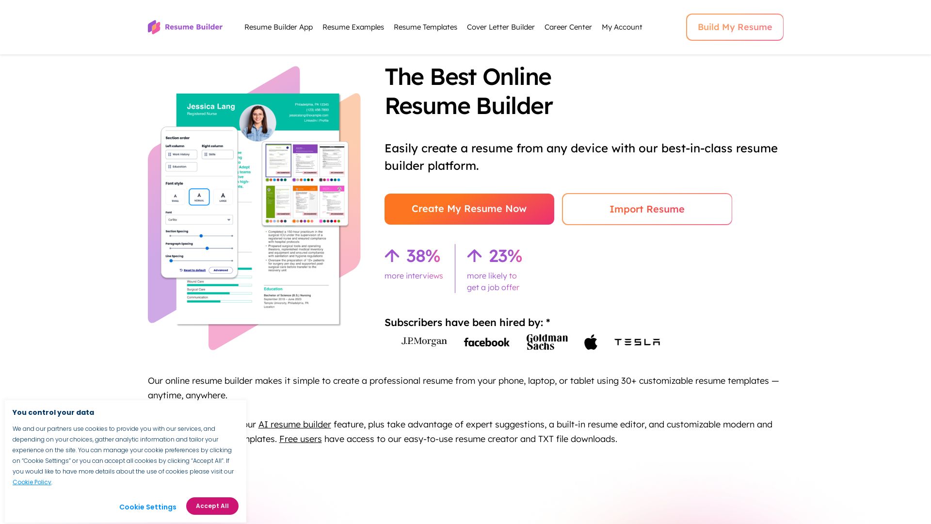 ResumeBuilder