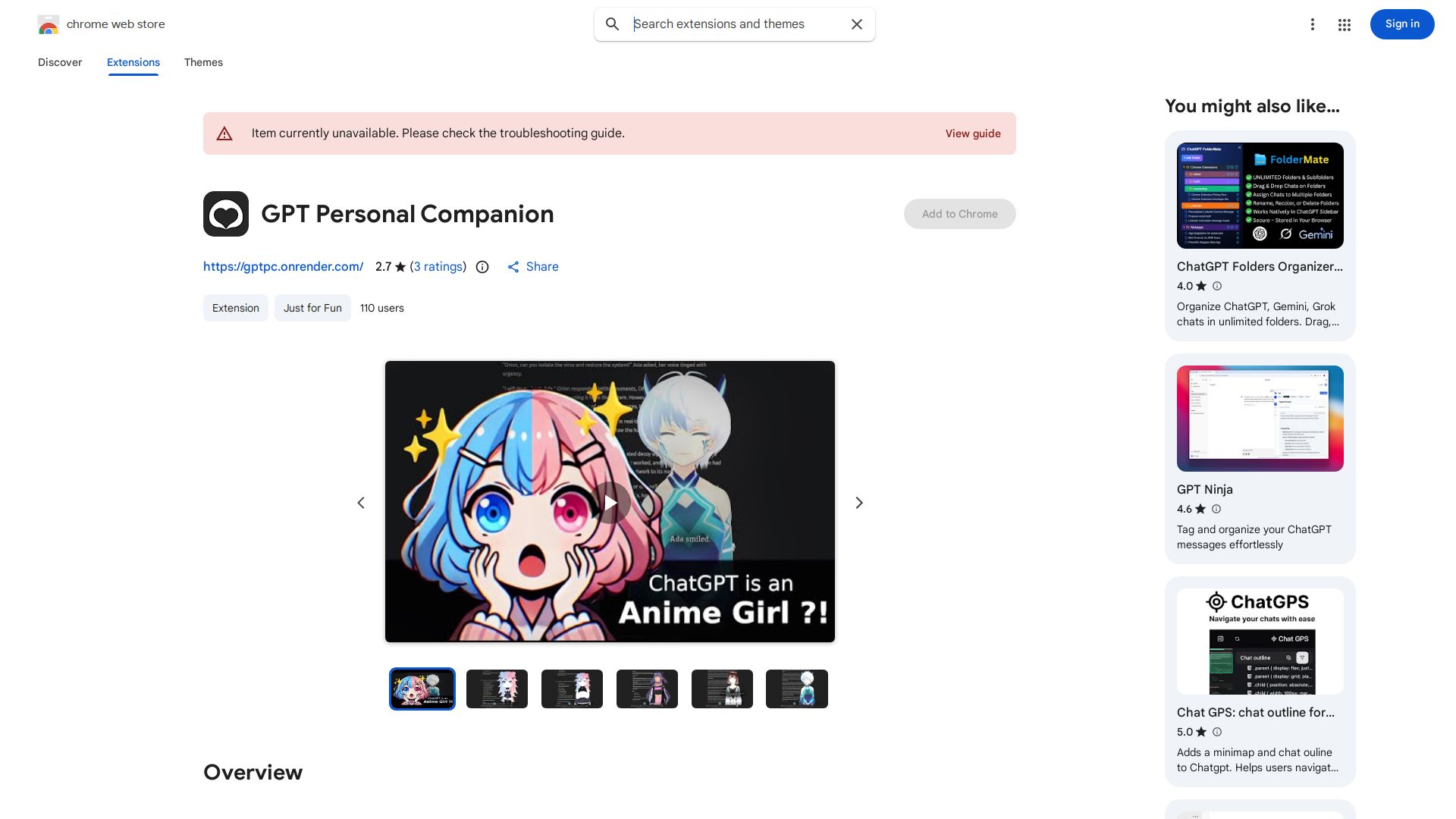 Cute Anime Girl ChatGPT