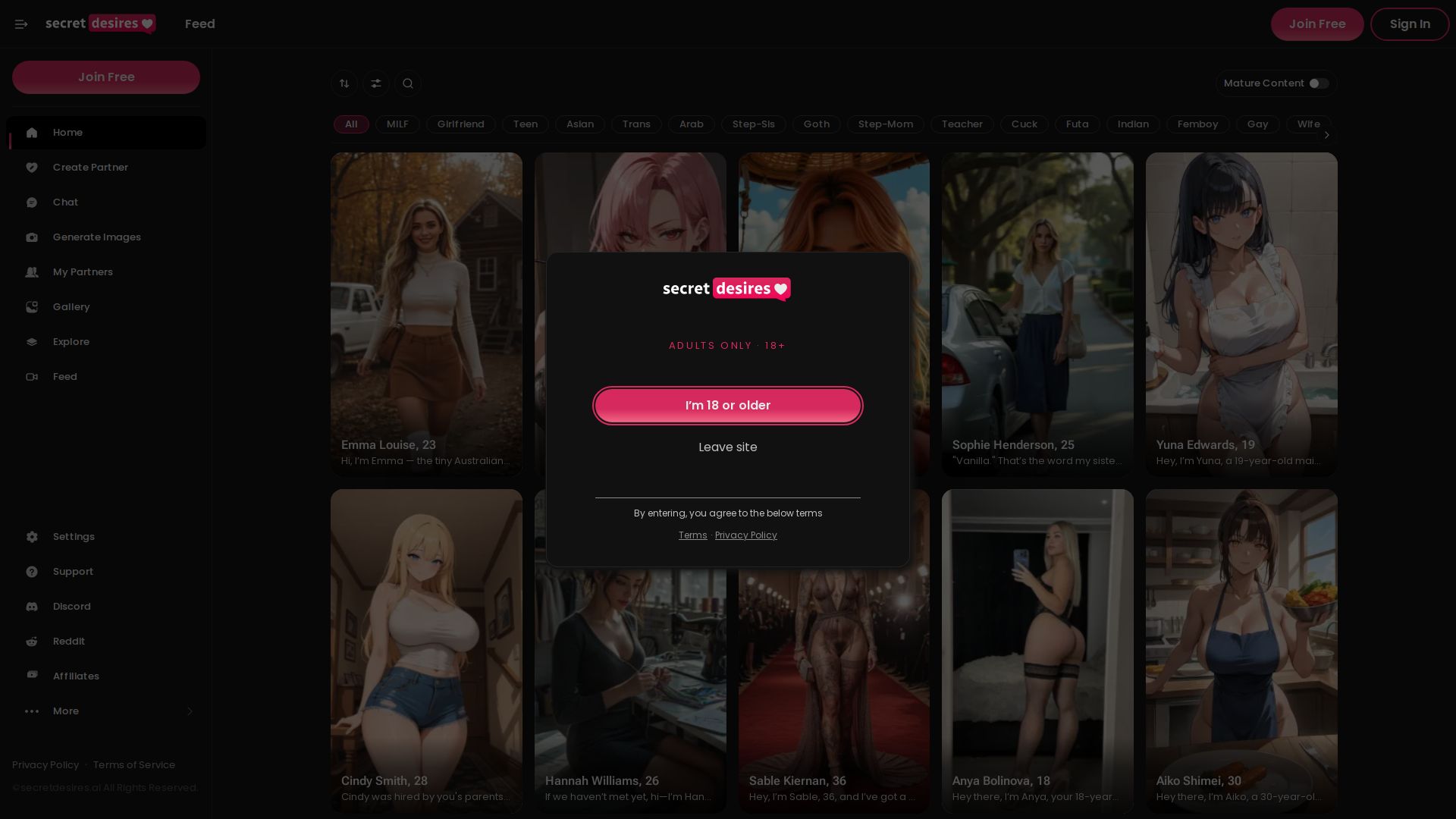 Secret Desires AI
