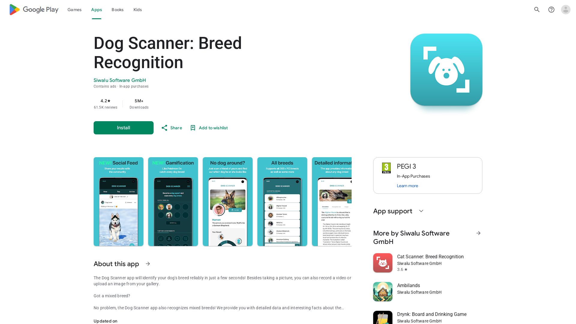 Dog Scanner