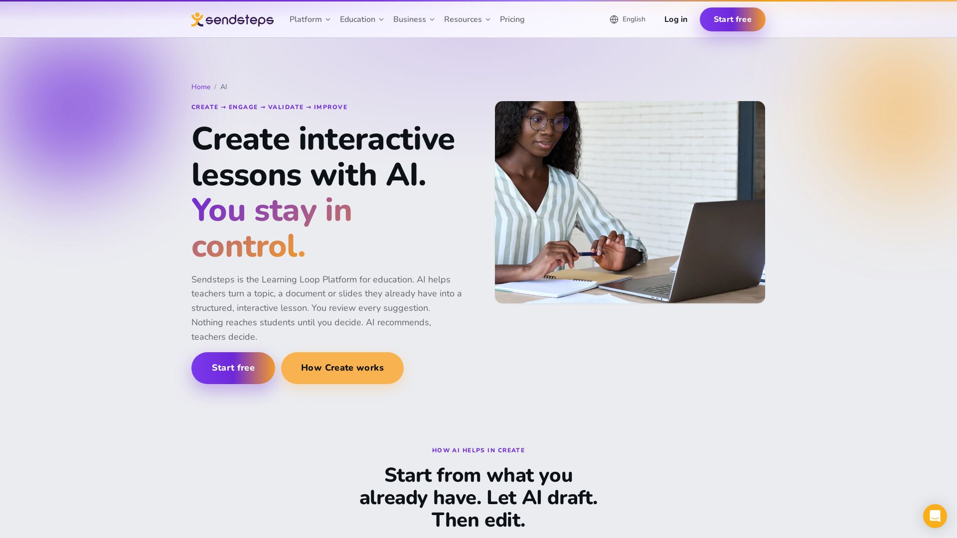 Sendsteps.ai: First AI Presentation Tool