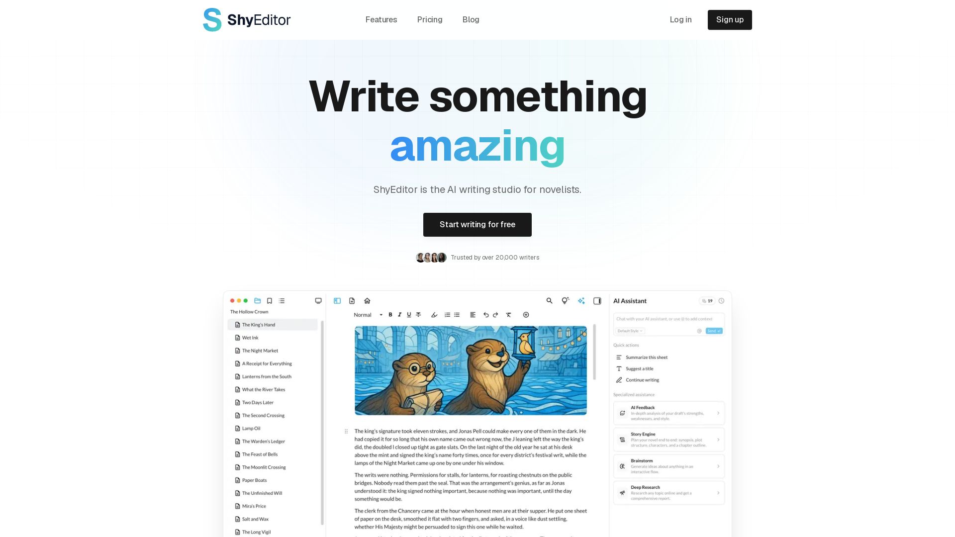 Shy Editor