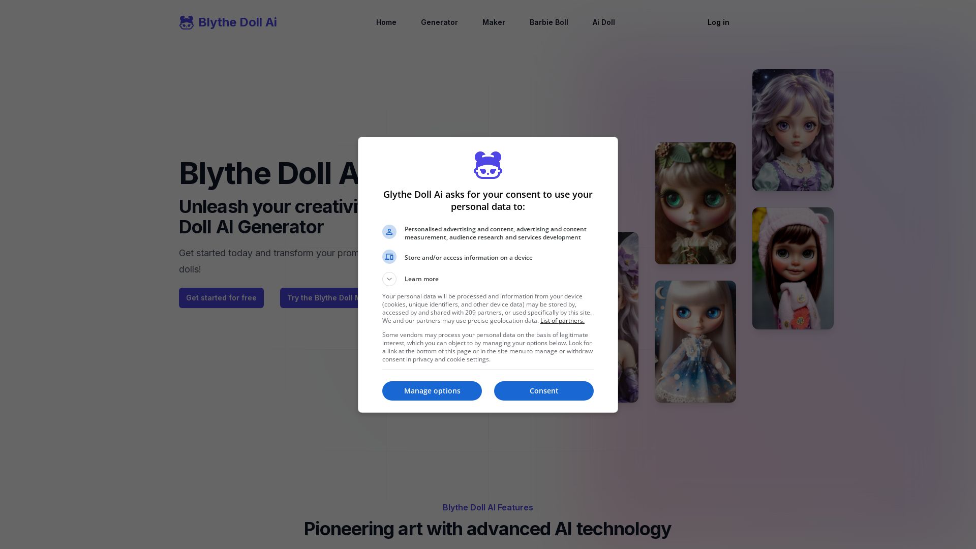 Blythe Doll AI Generator