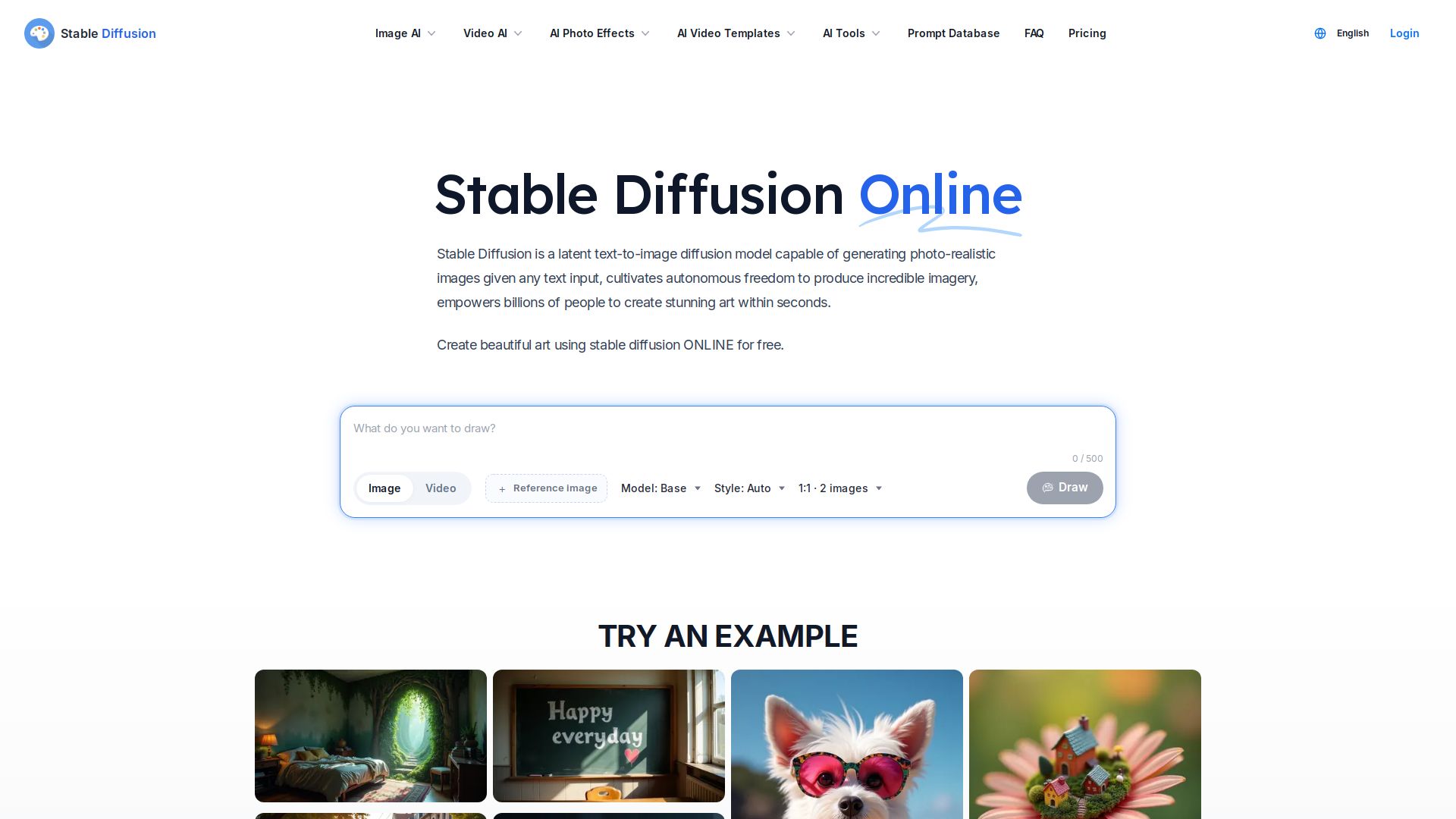 Stable Diffusion Online / Image processing / Best tools - GoGetGPT.com
