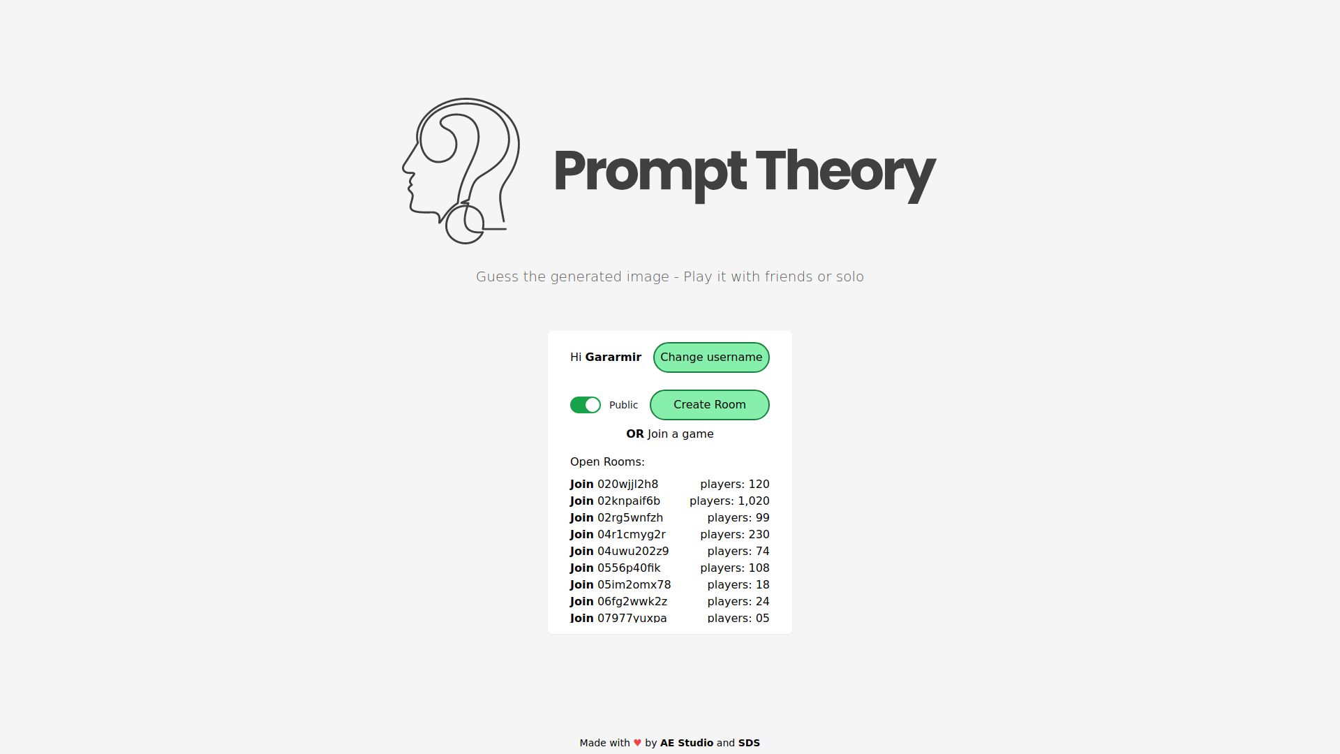 Prompt Theory by AE Studio
