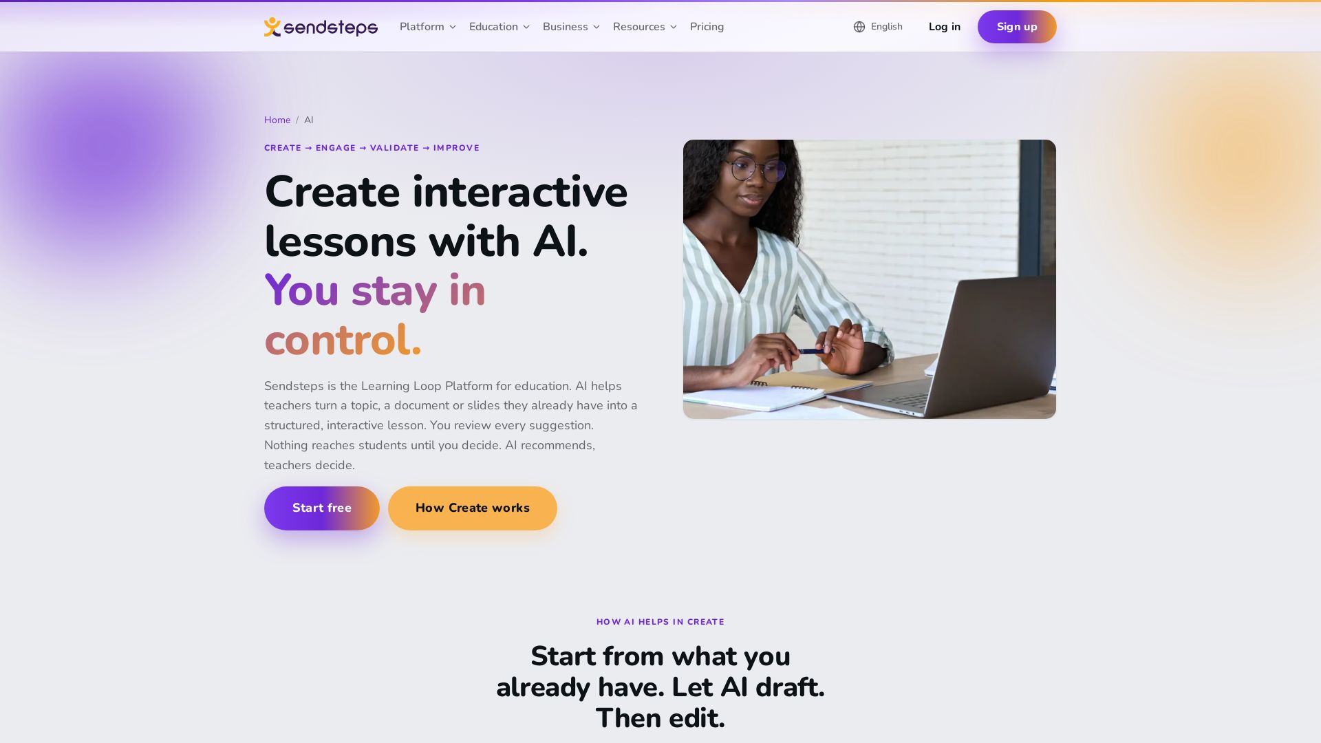 Sendsteps.ai: First AI Presentation Tool