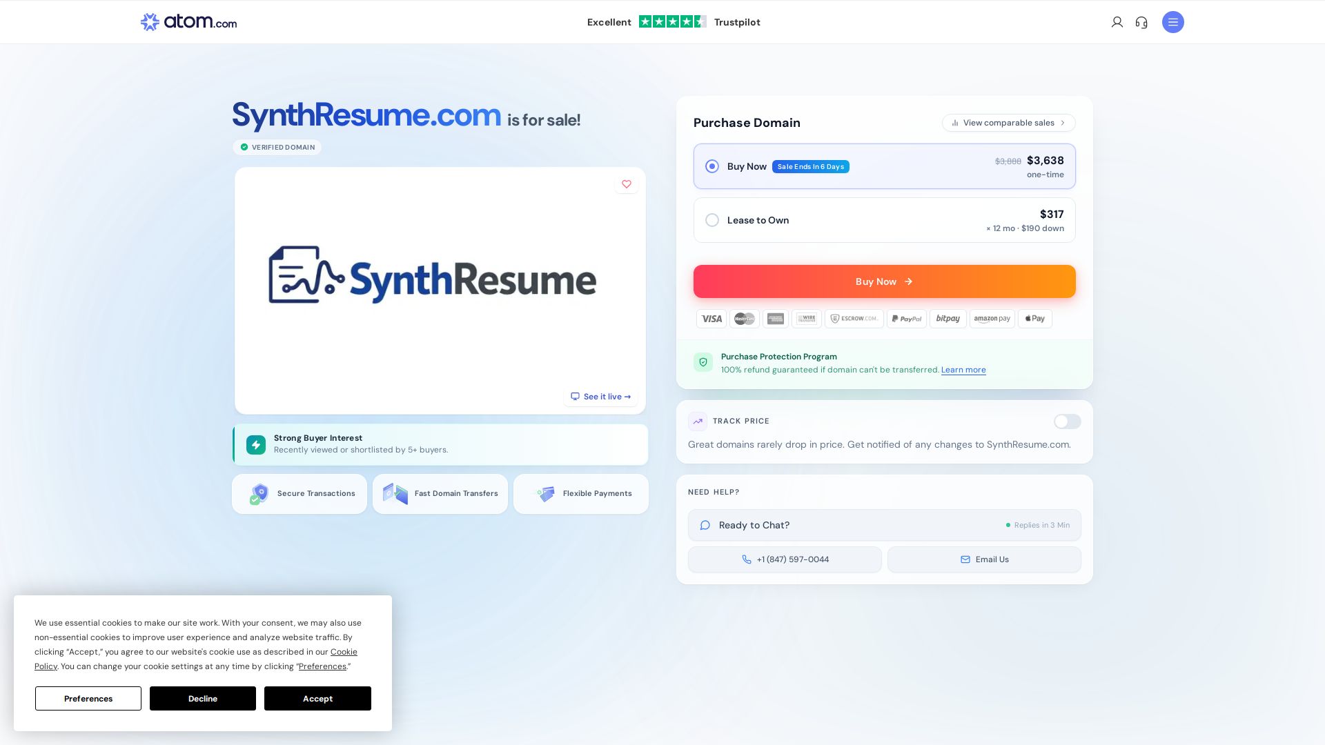 Synth Resume