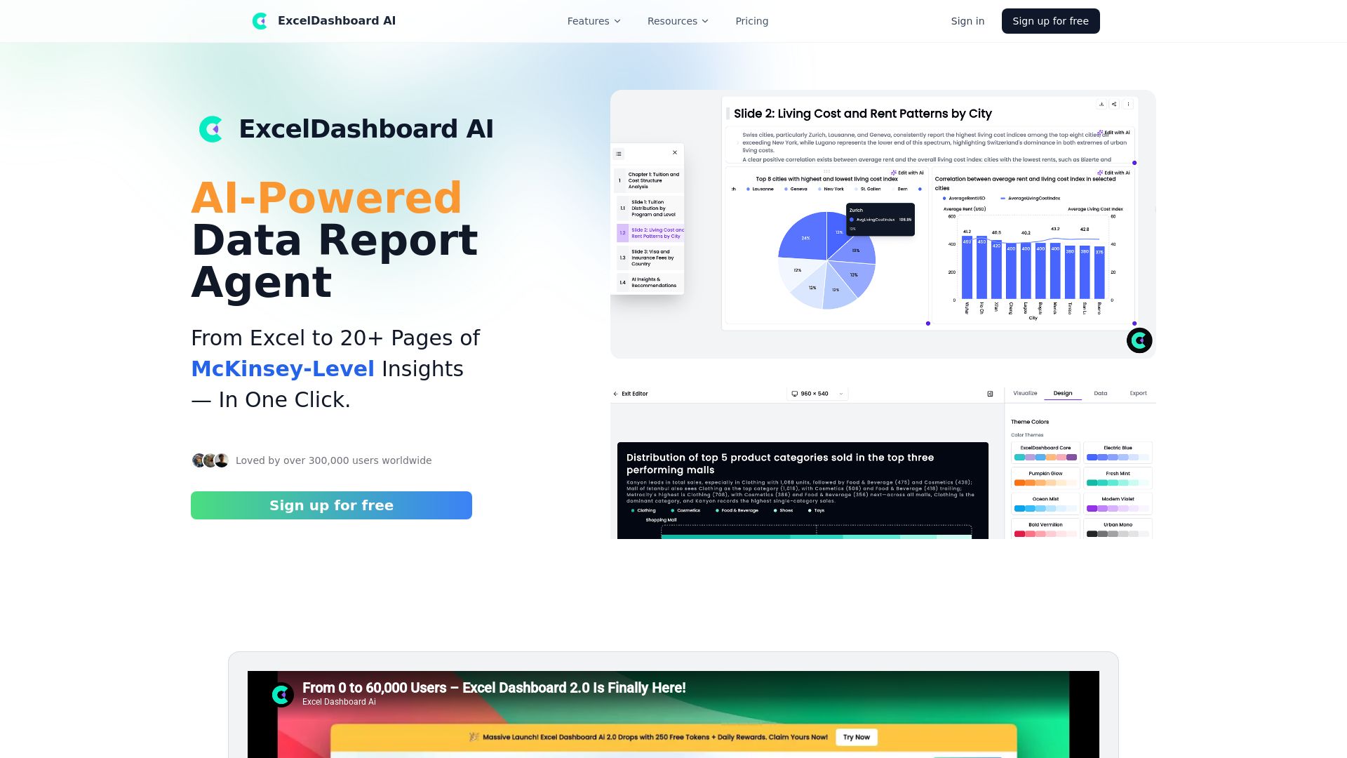 ExcelDashboard AI