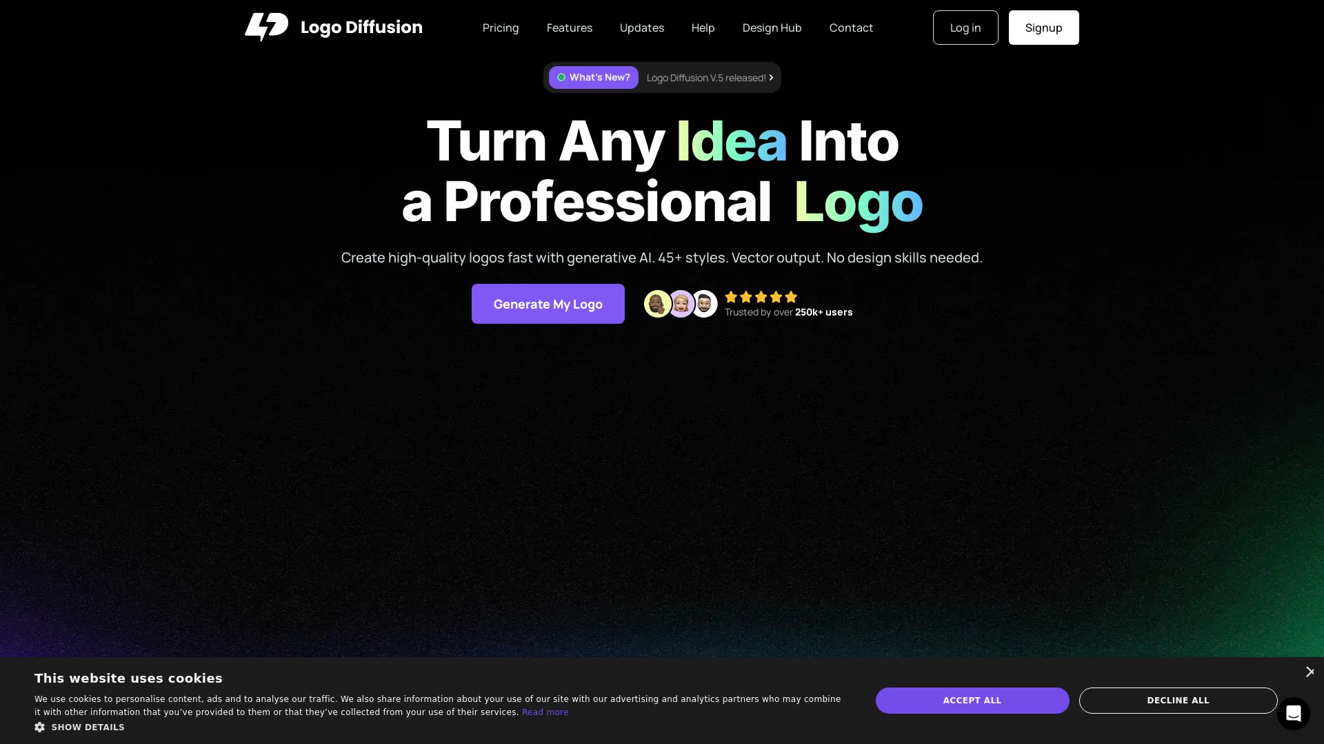 Logodiffusion