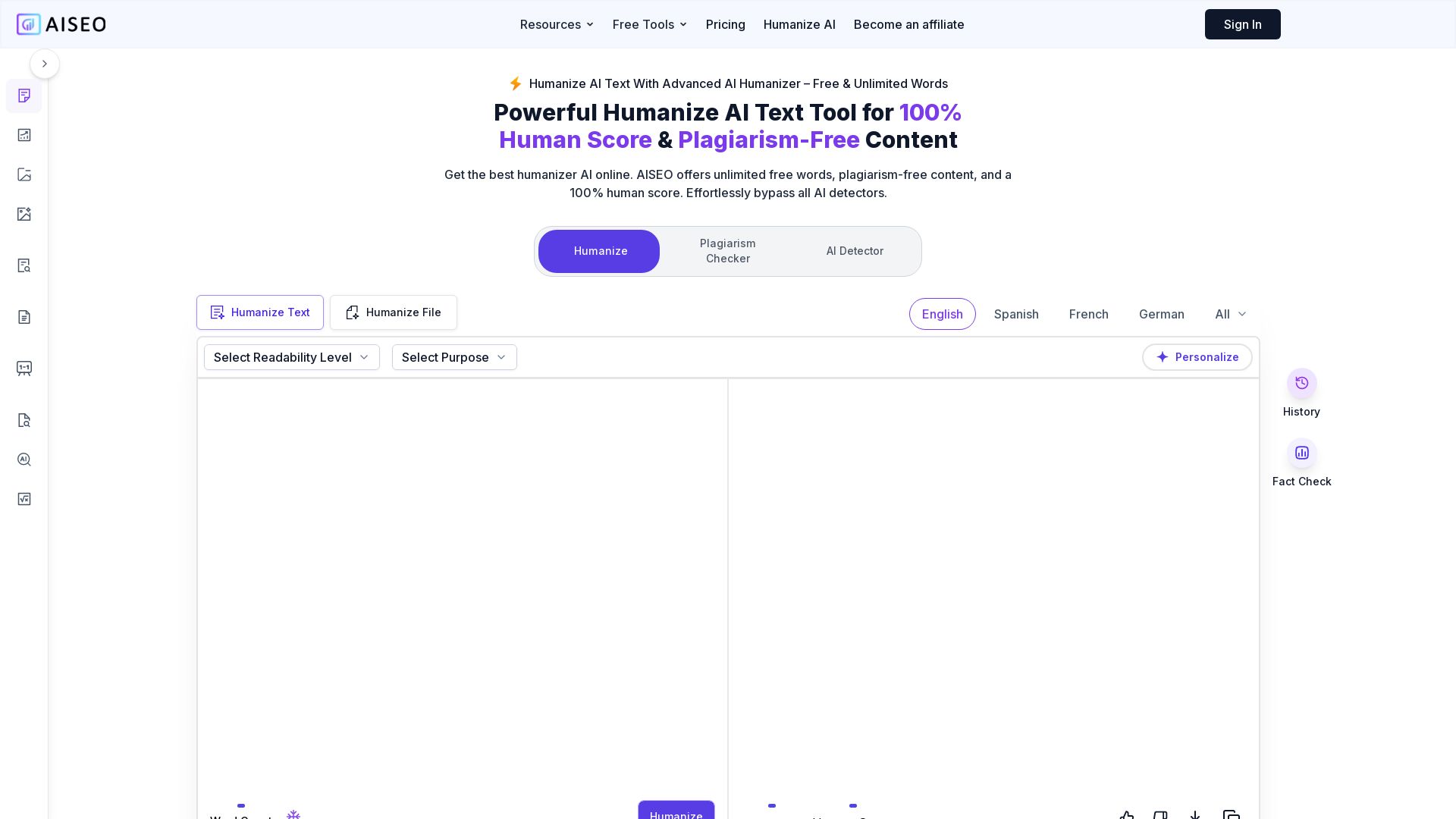 AISEO humanizer