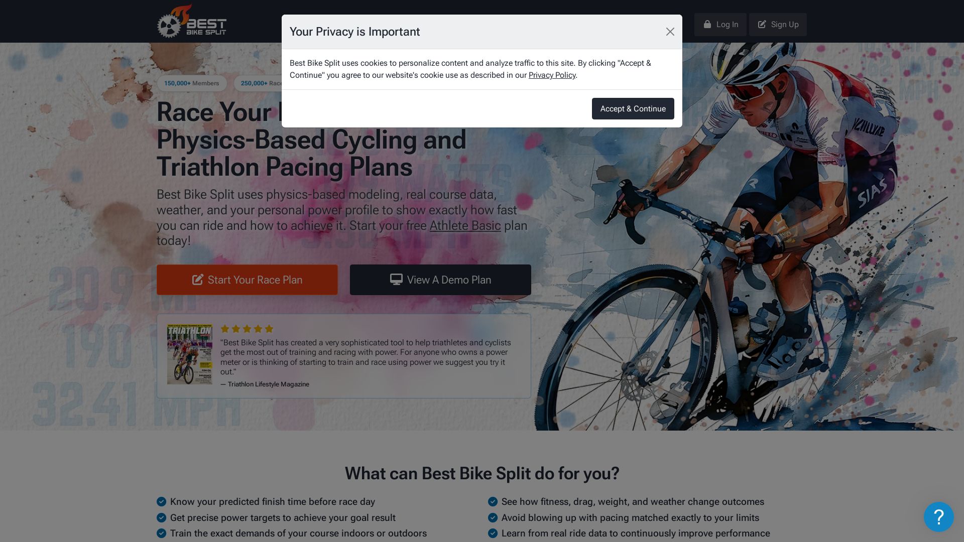 Best Bike Split