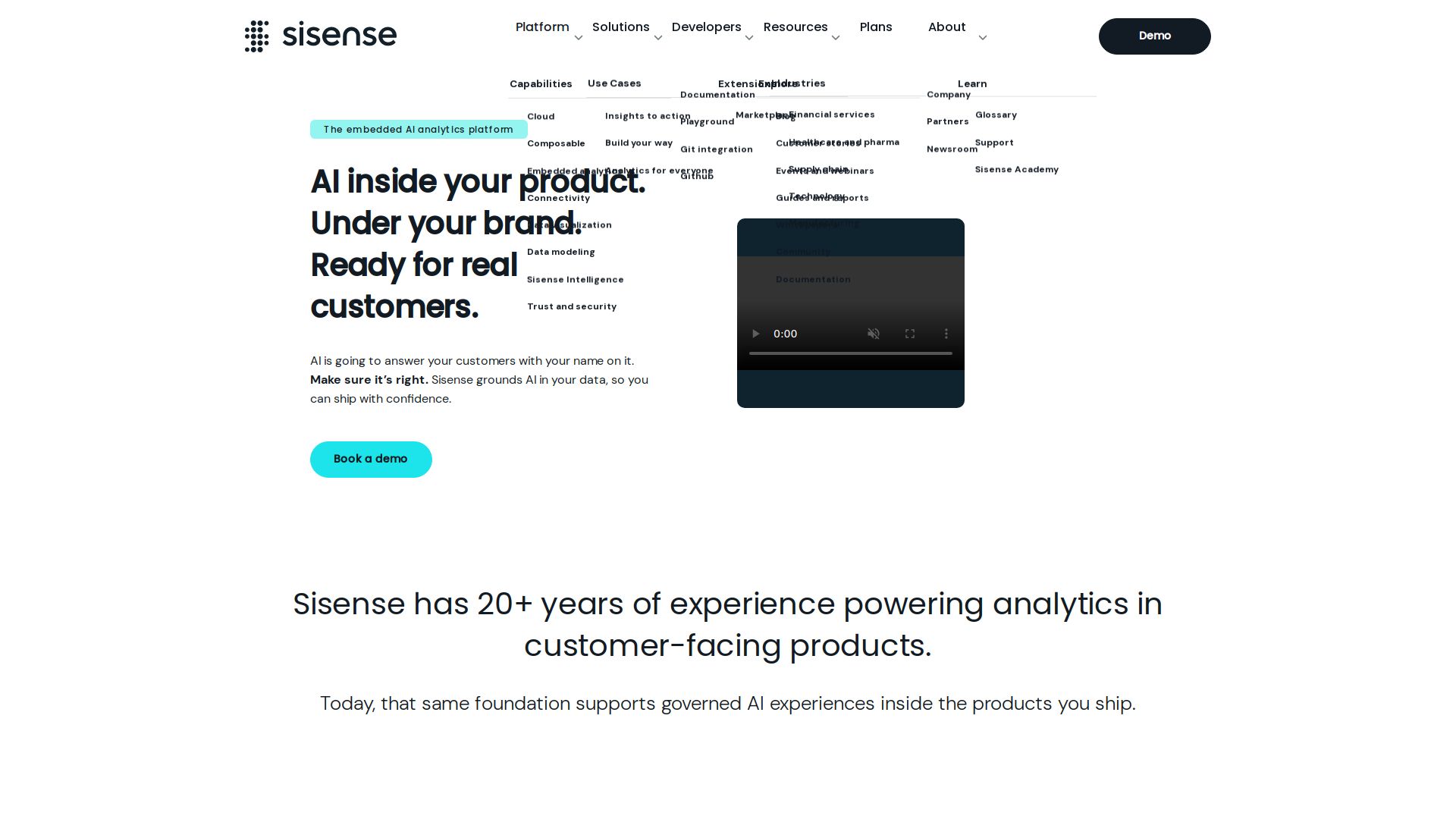 Sisense Fusion Analytics Platform