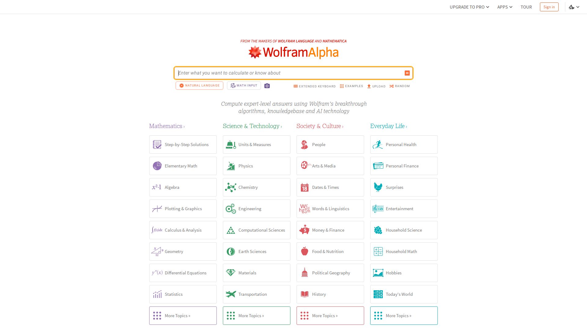 WolframAlpha