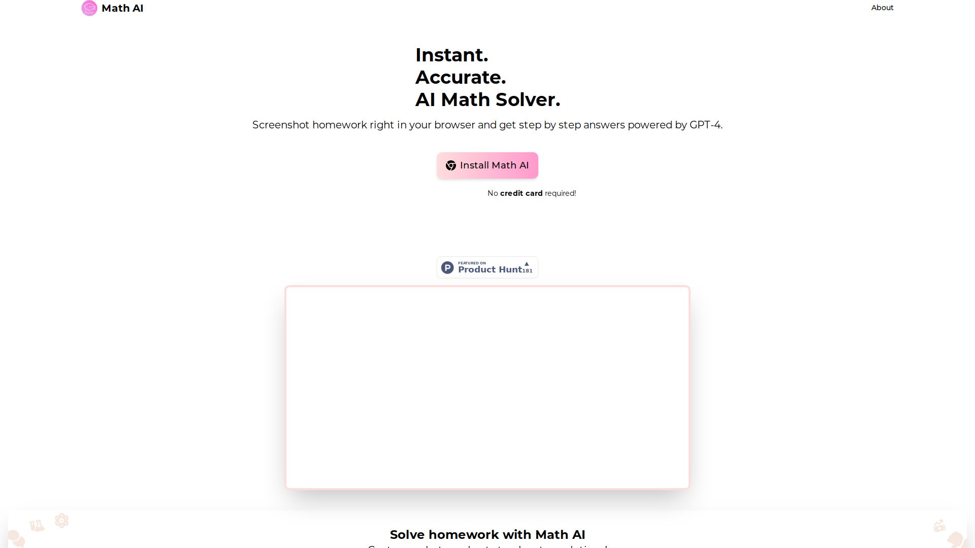 Math AI