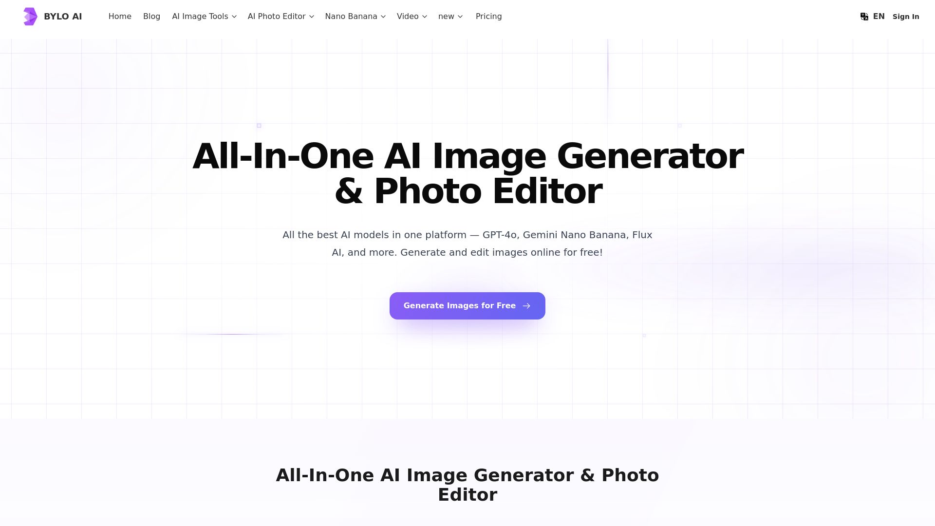 Bylo.ai: Free AI Image Generator