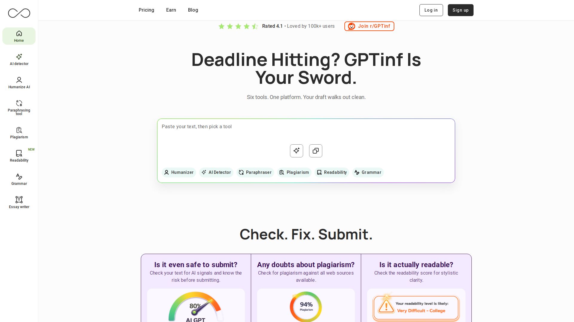 GPTinf
