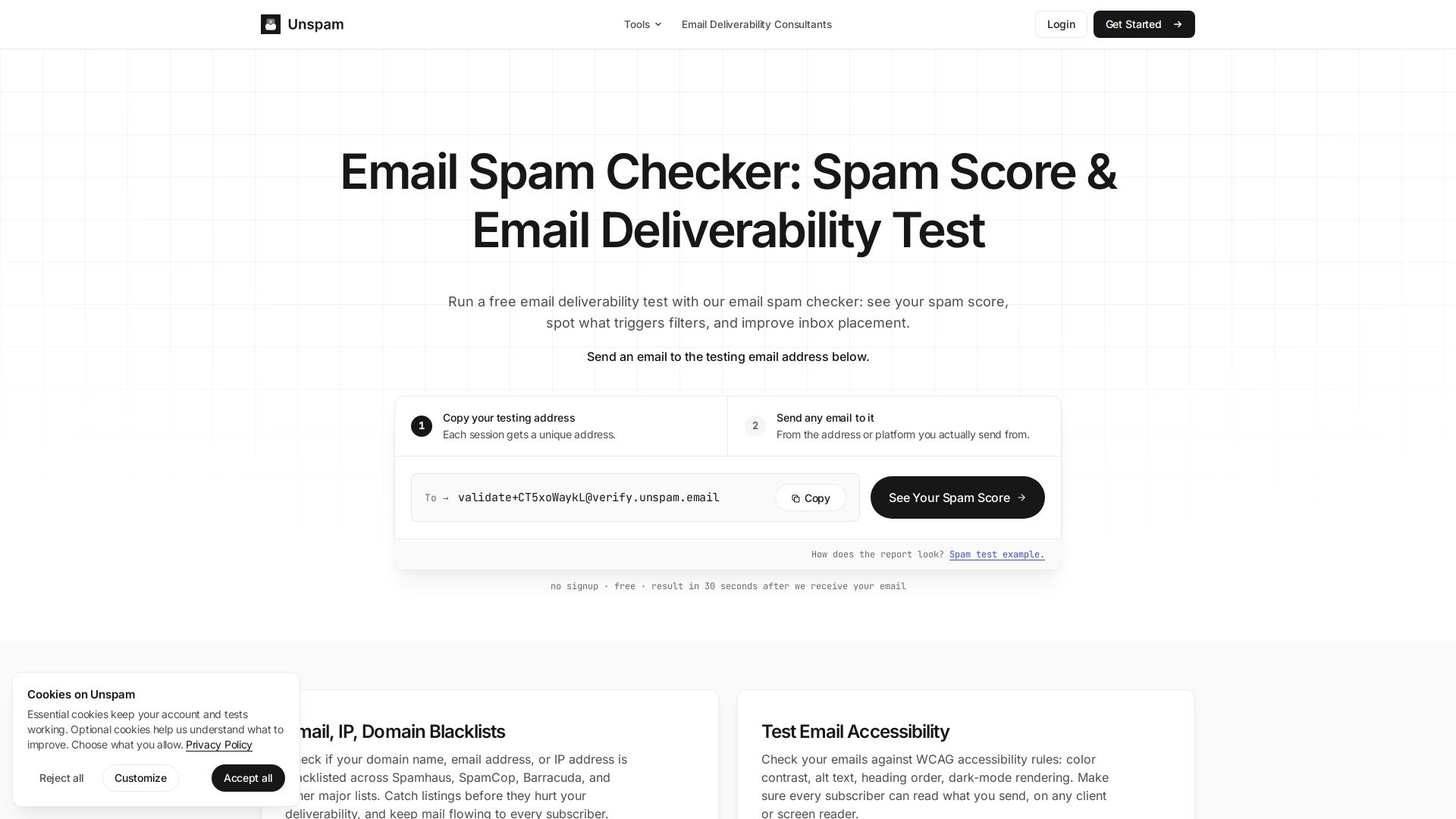 unspam.email