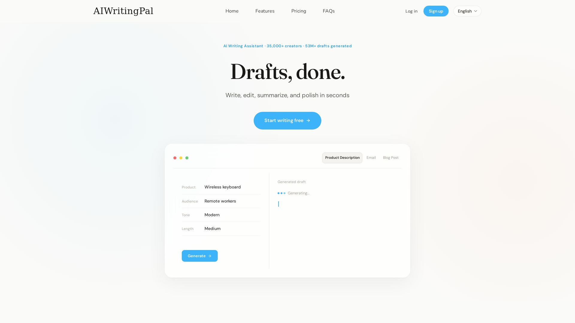 AIWritingPal